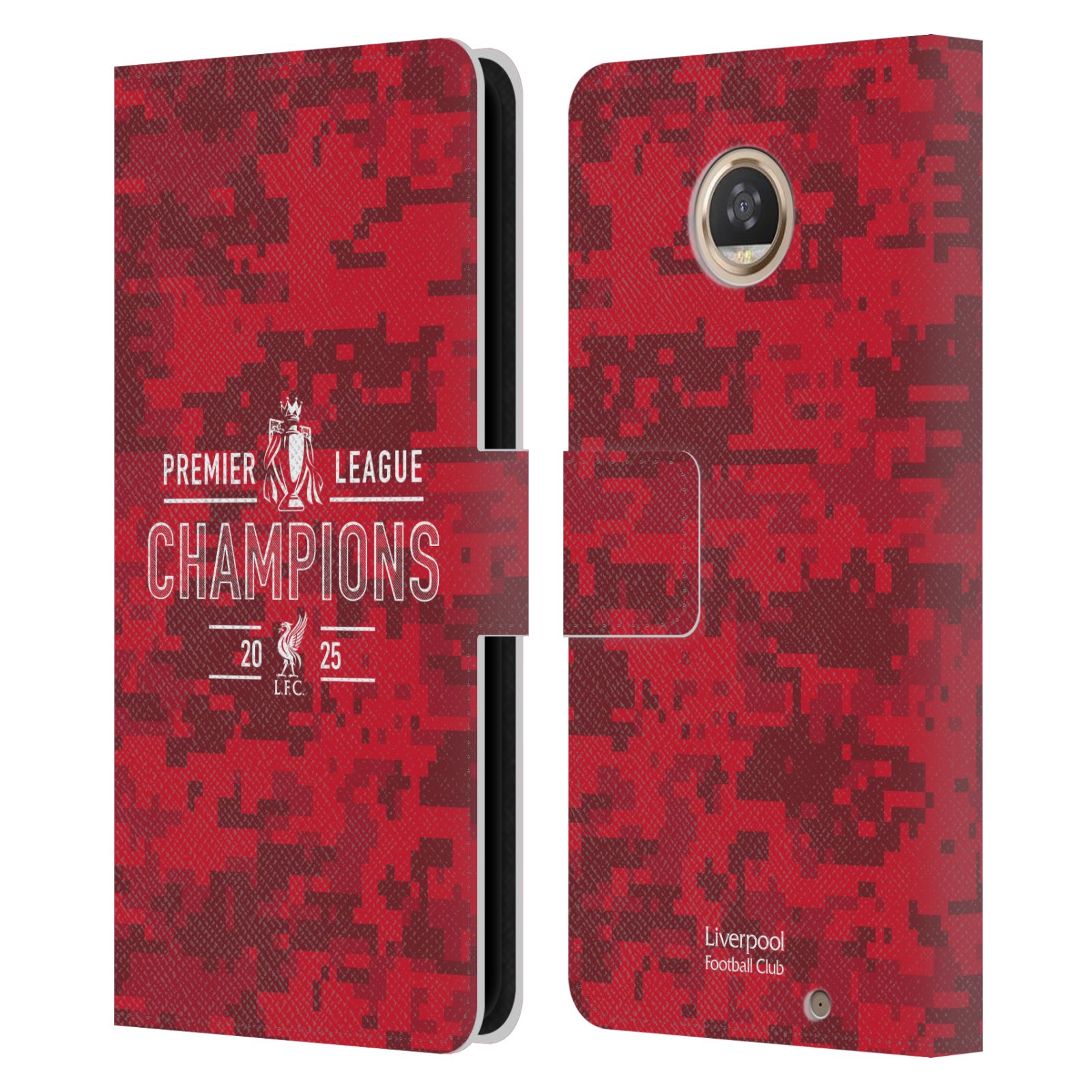 LIVERPOOL FC 2025 PREMIER LEAGUE CHAMPIONS PU LEATHER BOOK CASE MOTOROLA PHONES - Picture 8 of 8
