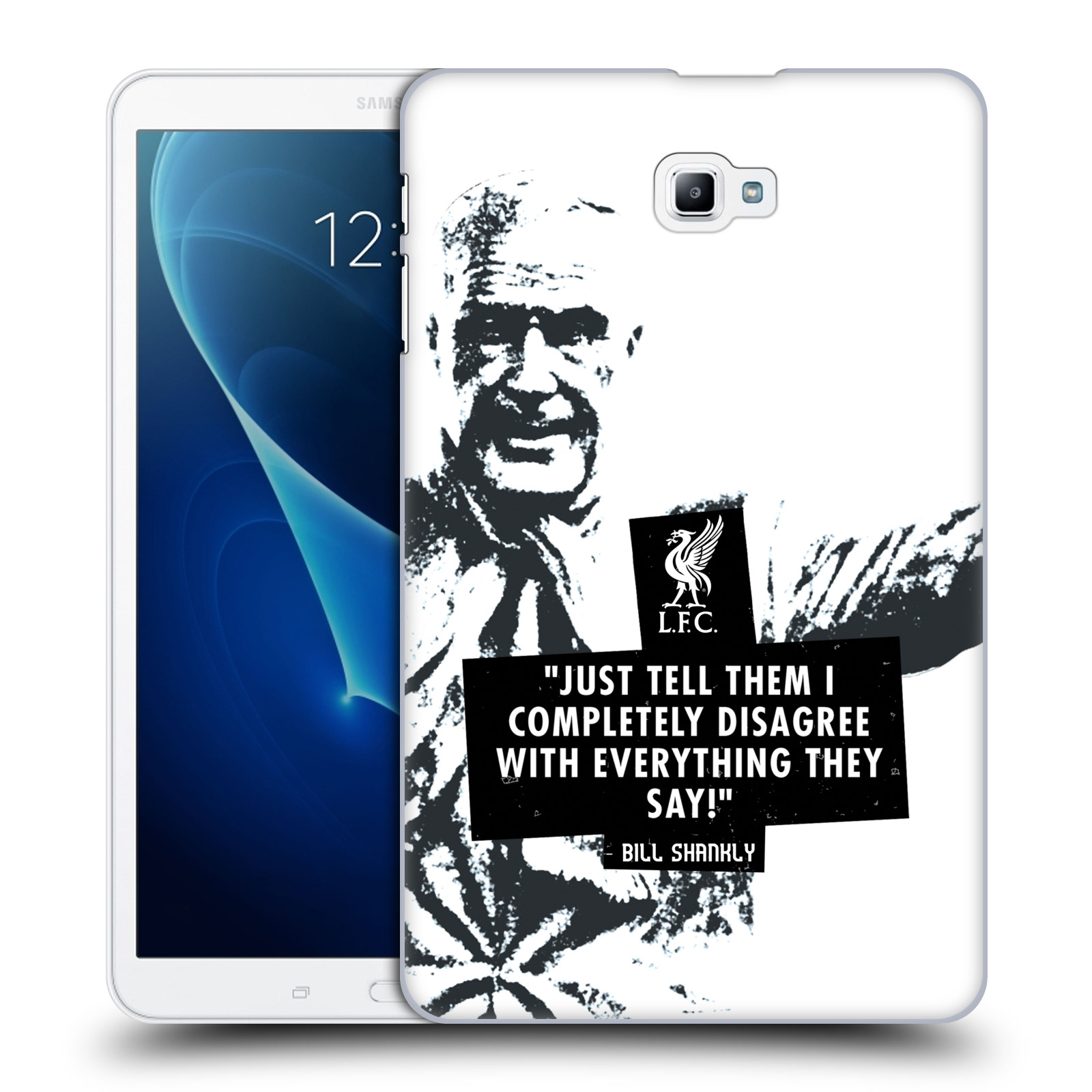 OFFICIAL LIVERPOOL FOOTBALL CLUB BILL SHANKLY QUOTES CASE FOR SAMSUNG TABLETS 1 - Picture 8 of 19
