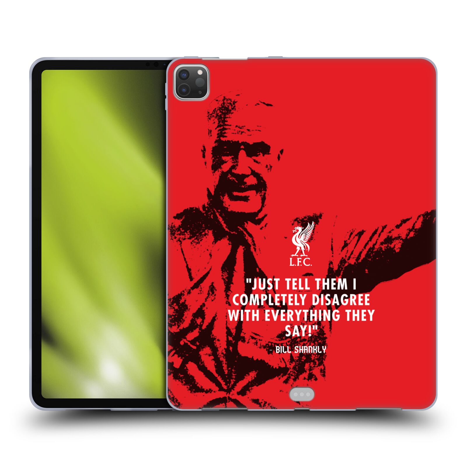 OFFICIAL LIVERPOOL FOOTBALL CLUB BILL SHANKLY GEL CASE FOR APPLE SAMSUNG KINDLE - Picture 9 of 19