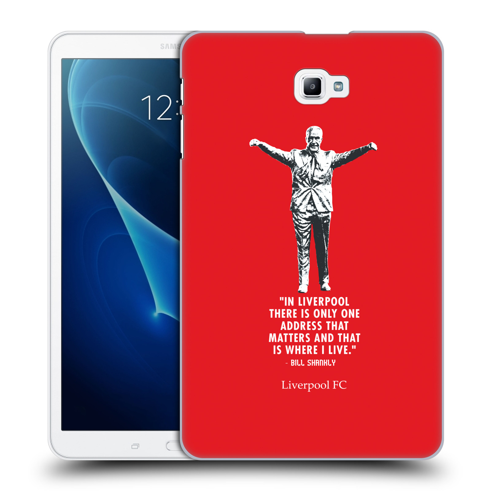 OFFICIAL LIVERPOOL FOOTBALL CLUB BILL SHANKLY QUOTES CASE FOR SAMSUNG TABLETS 1 - Picture 10 of 19