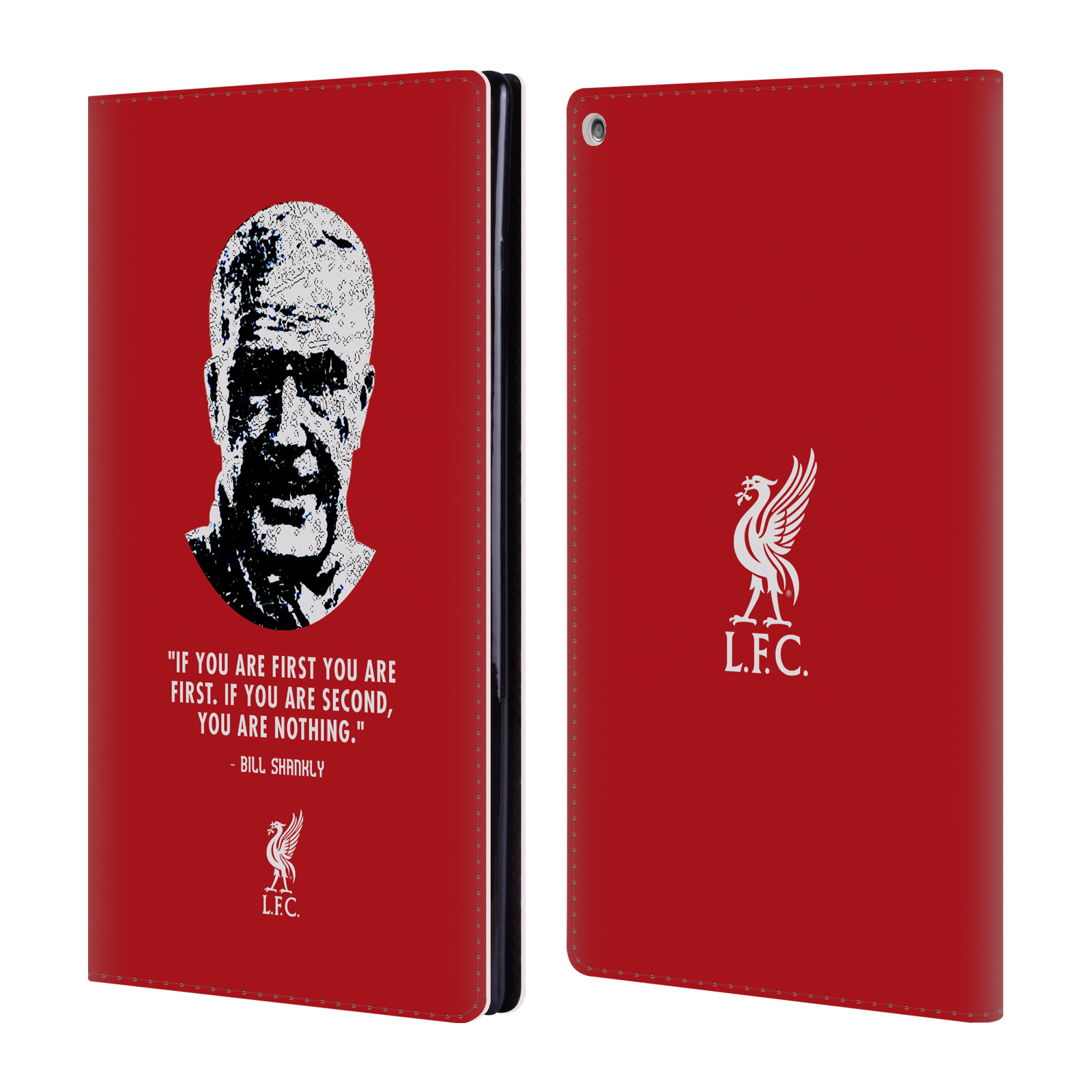 LIVERPOOL FC LFC BILL SHANKLY QUOTES PU LEATHER BOOK WALLET CASE FOR AMAZON FIRE - Picture 11 of 18
