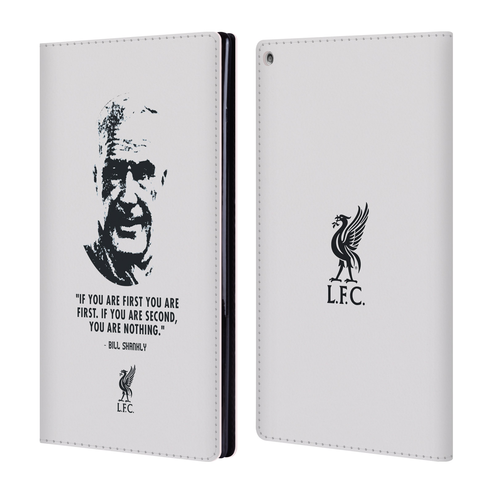 LIVERPOOL FC LFC BILL SHANKLY QUOTES PU LEATHER BOOK WALLET CASE FOR AMAZON FIRE - Picture 12 of 18