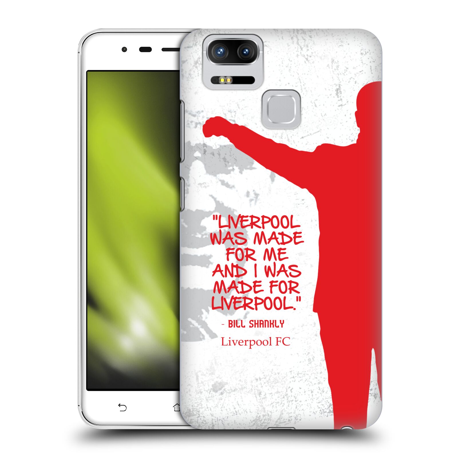 OFFICIAL LIVERPOOL FOOTBALL CLUB BILL SHANKLY BACK CASE FOR ASUS ZENFONE PHONES - Picture 11 of 19