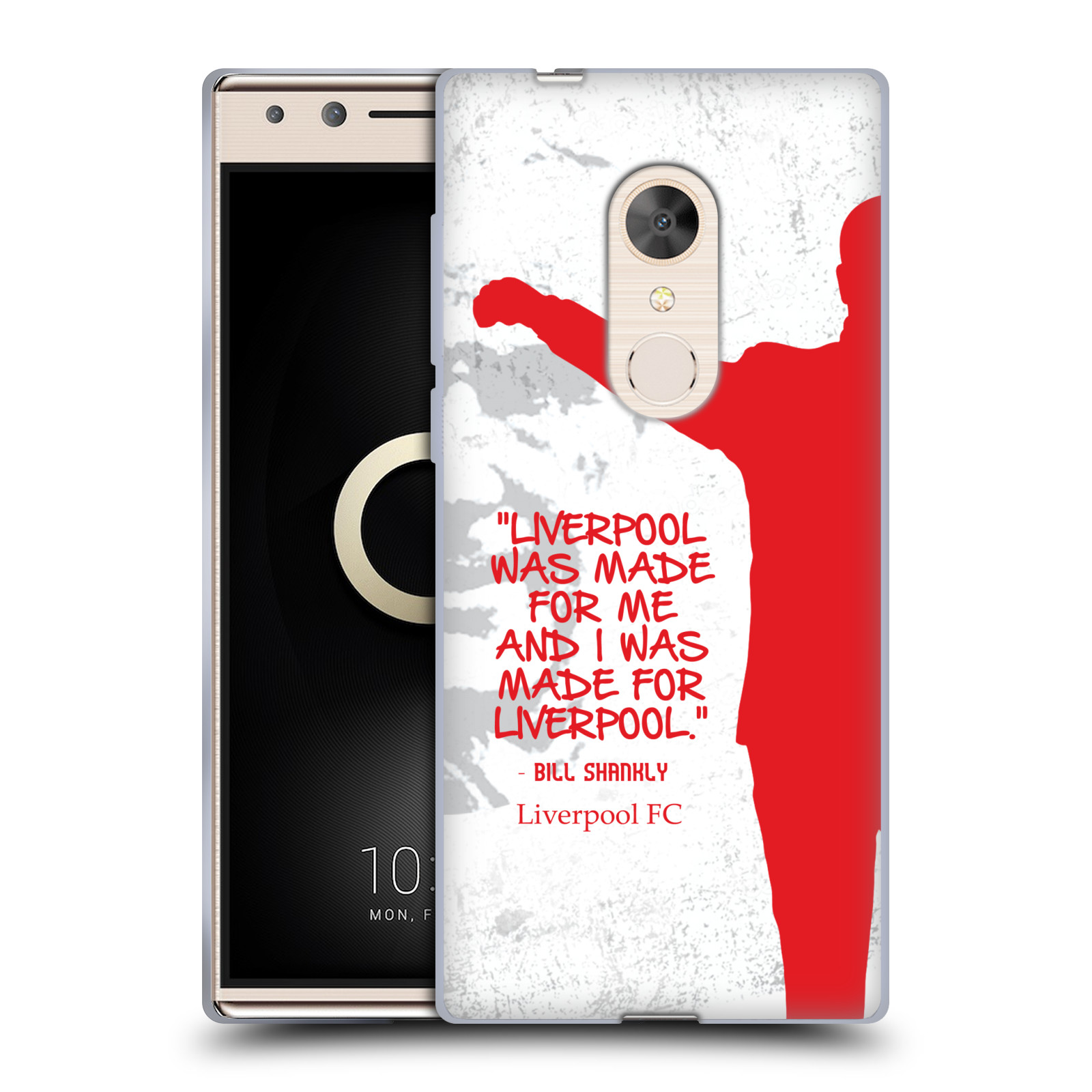 OFFICIAL LIVERPOOL FOOTBALL CLUB BILL SHANKLY QUOTES GEL CASE FOR ALCATEL PHONES - Picture 11 of 19