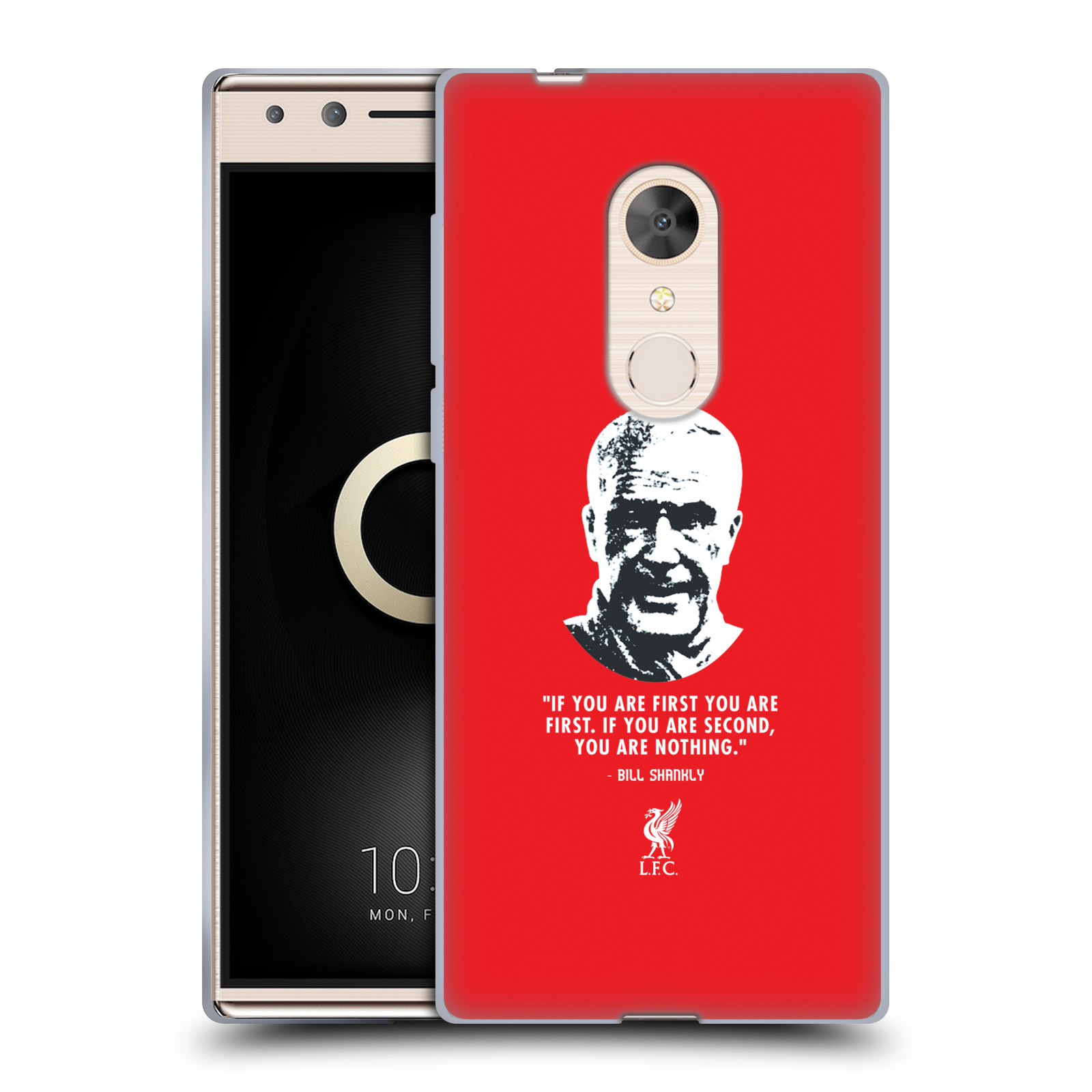 OFFICIAL LIVERPOOL FOOTBALL CLUB BILL SHANKLY QUOTES GEL CASE FOR ALCATEL PHONES - Picture 12 of 19