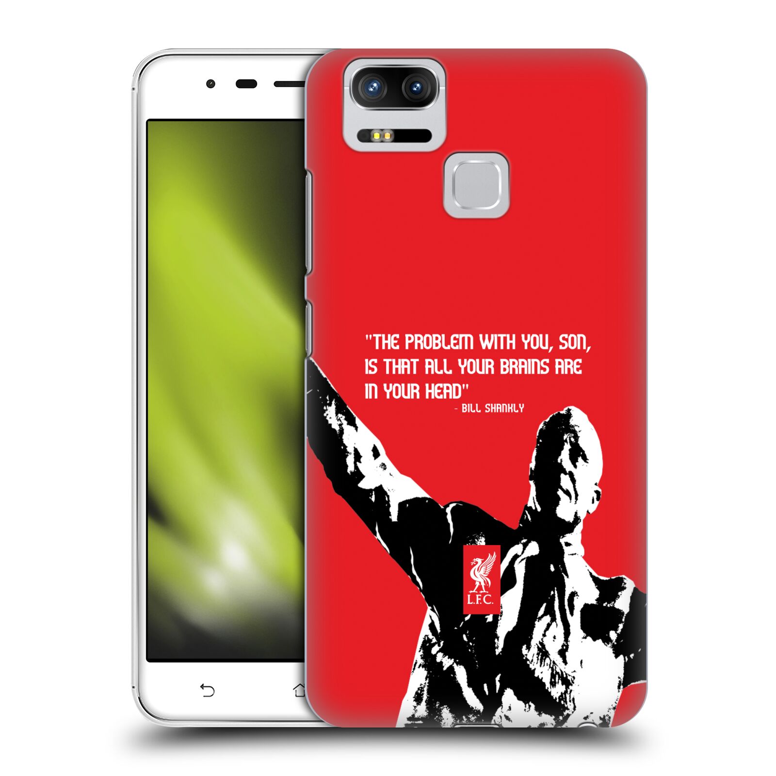 OFFICIAL LIVERPOOL FOOTBALL CLUB BILL SHANKLY BACK CASE FOR ASUS ZENFONE PHONES - Picture 14 of 19
