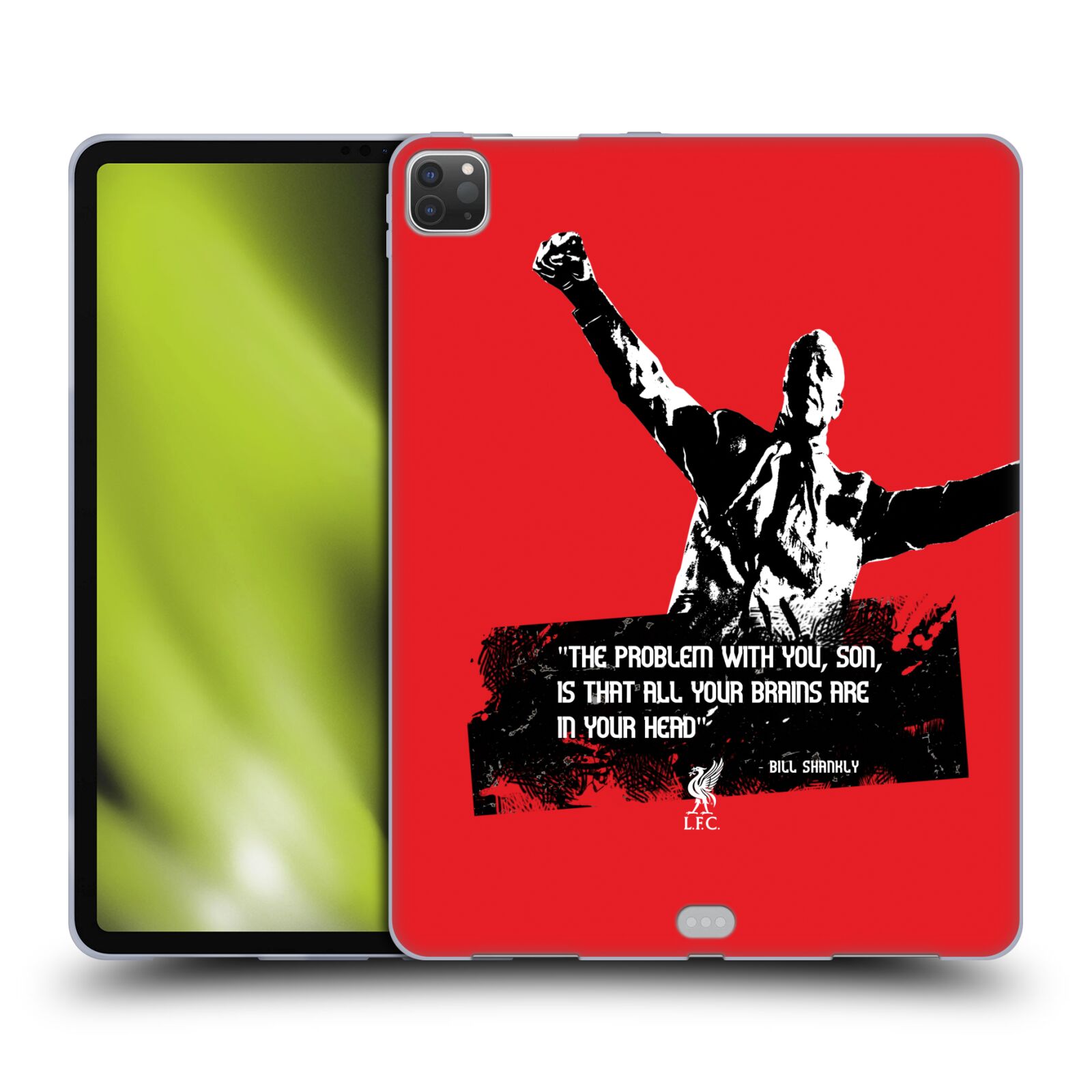 OFFICIAL LIVERPOOL FOOTBALL CLUB BILL SHANKLY GEL CASE FOR APPLE SAMSUNG KINDLE - Picture 15 of 19