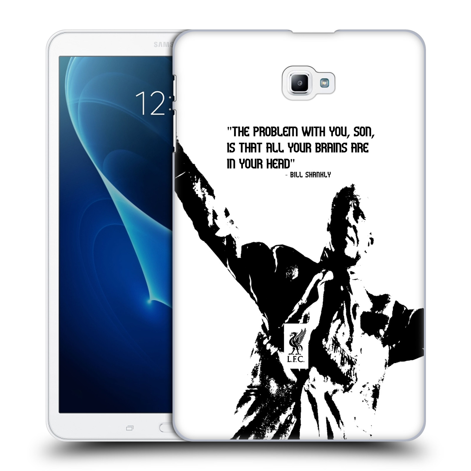 OFFICIAL LIVERPOOL FOOTBALL CLUB BILL SHANKLY QUOTES CASE FOR SAMSUNG TABLETS 1 - Picture 16 of 19