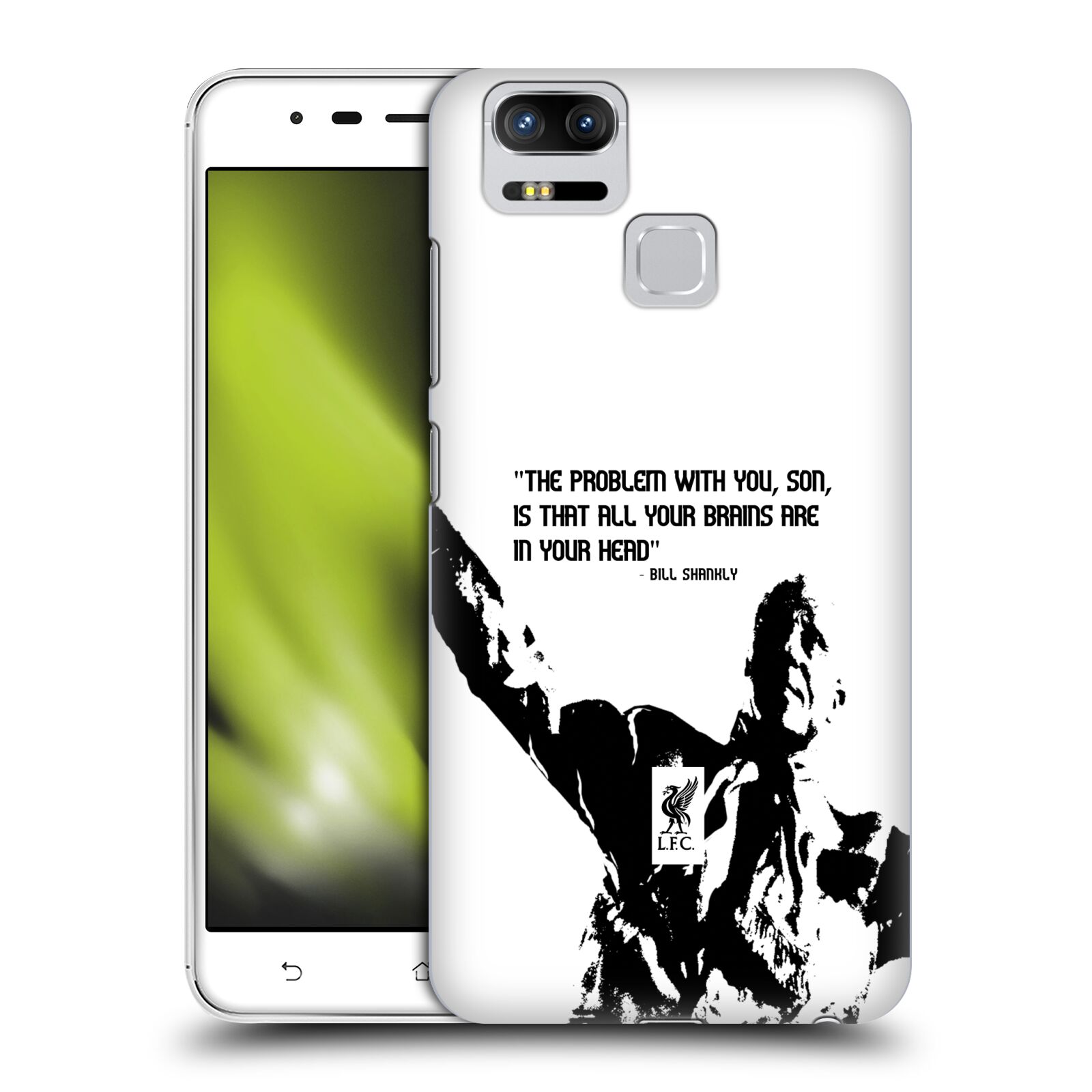 OFFICIAL LIVERPOOL FOOTBALL CLUB BILL SHANKLY BACK CASE FOR ASUS ZENFONE PHONES - Picture 16 of 19