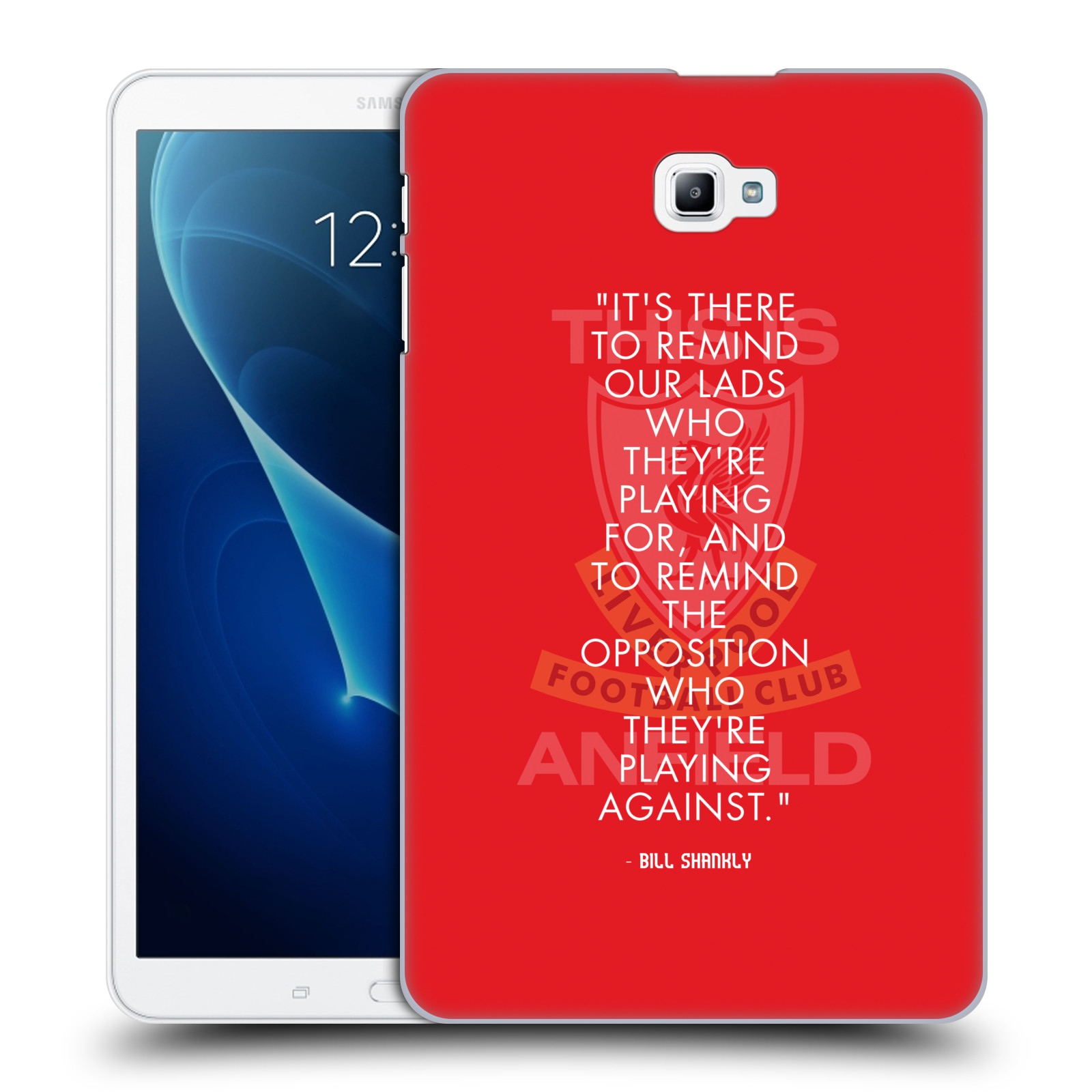 OFFICIAL LIVERPOOL FOOTBALL CLUB BILL SHANKLY QUOTES CASE FOR SAMSUNG TABLETS 1 - Picture 17 of 19