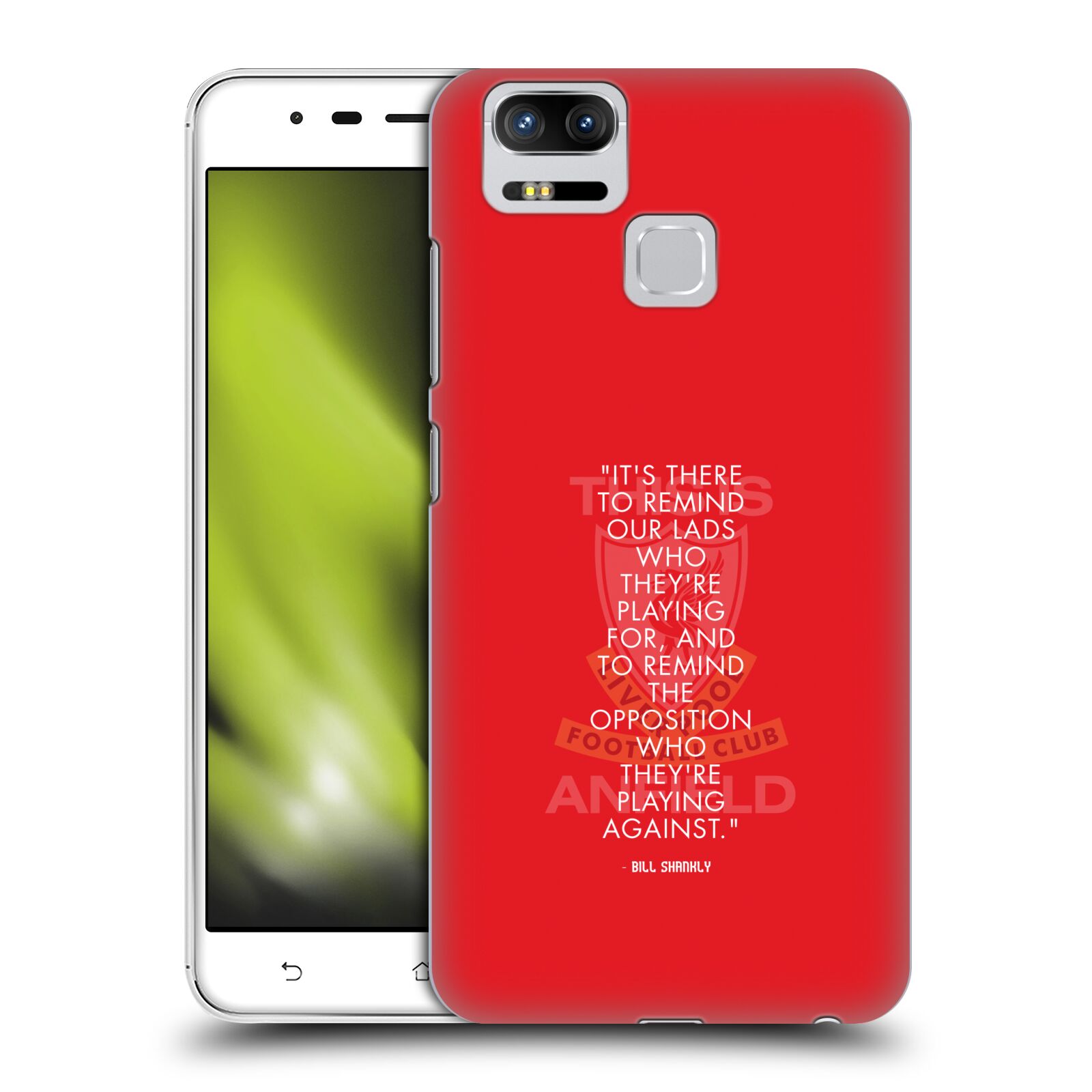 OFFICIAL LIVERPOOL FOOTBALL CLUB BILL SHANKLY BACK CASE FOR ASUS ZENFONE PHONES - Picture 17 of 19