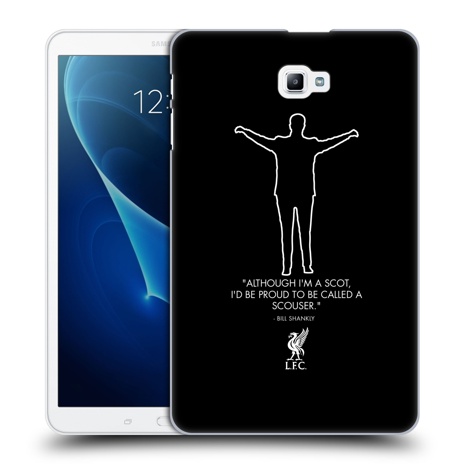 OFFICIAL LIVERPOOL FOOTBALL CLUB BILL SHANKLY QUOTES CASE FOR SAMSUNG TABLETS 1 - Picture 18 of 19