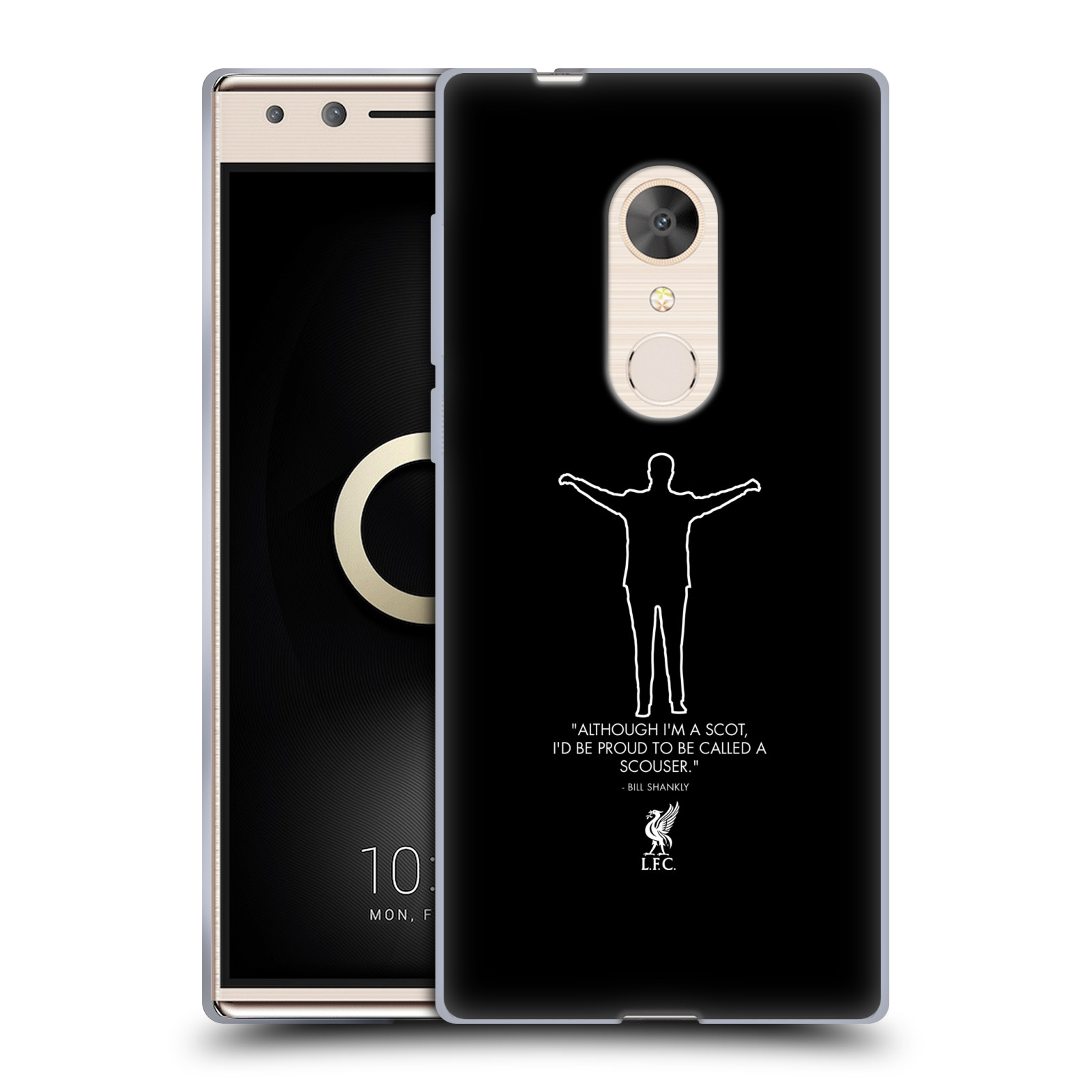OFFICIAL LIVERPOOL FOOTBALL CLUB BILL SHANKLY QUOTES GEL CASE FOR ALCATEL PHONES - Picture 18 of 19