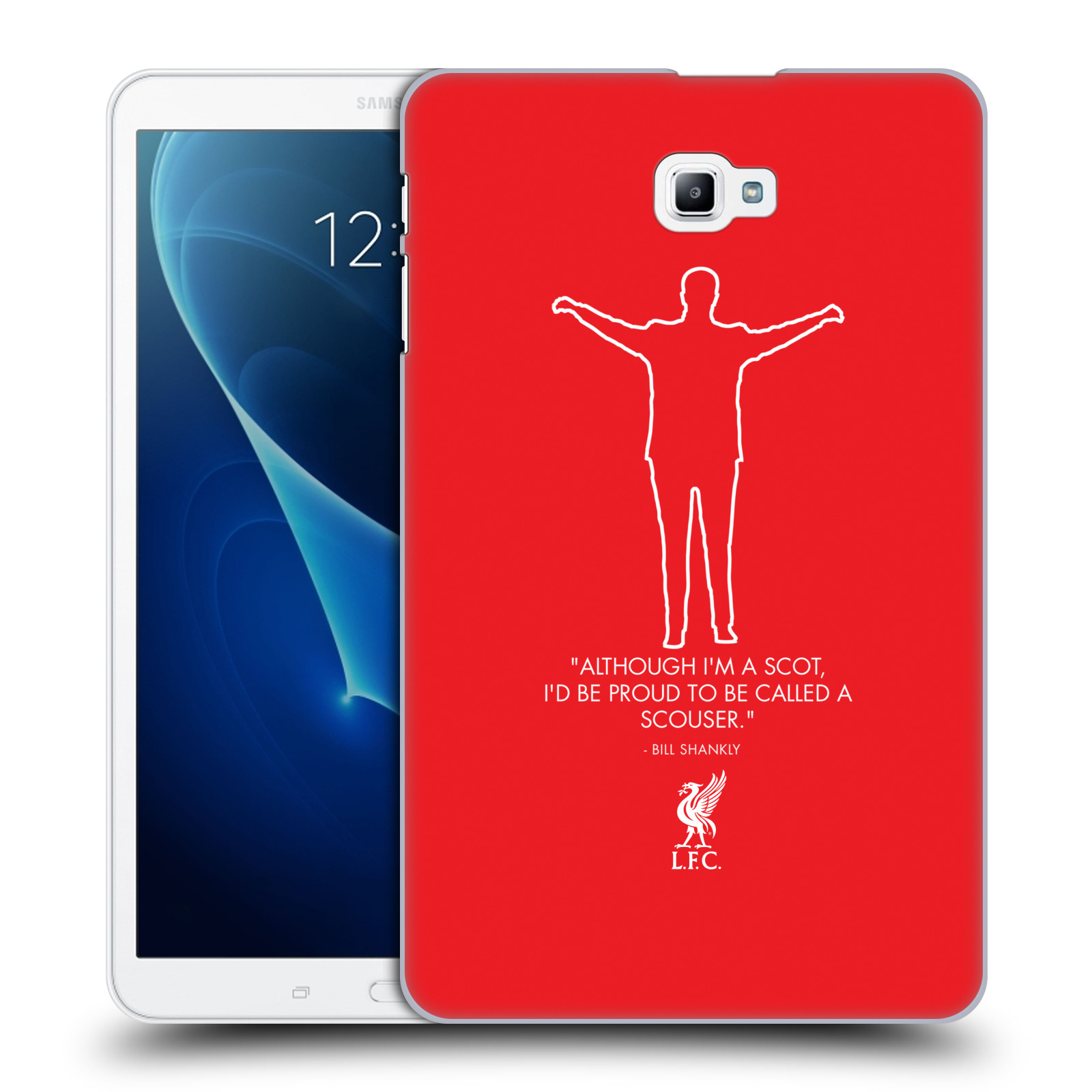 OFFICIAL LIVERPOOL FOOTBALL CLUB BILL SHANKLY QUOTES CASE FOR SAMSUNG TABLETS 1 - Picture 19 of 19