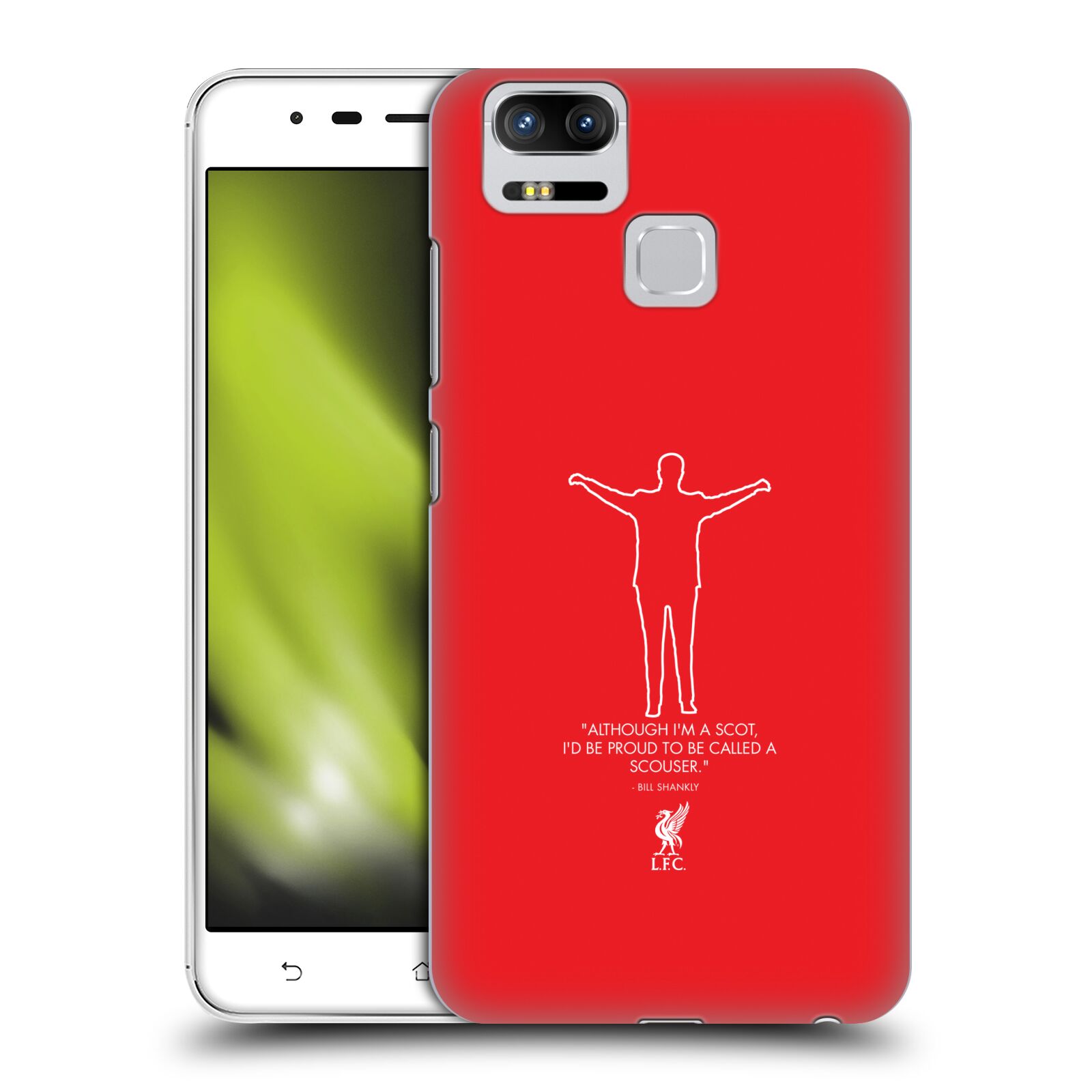 OFFICIAL LIVERPOOL FOOTBALL CLUB BILL SHANKLY BACK CASE FOR ASUS ZENFONE PHONES - Picture 19 of 19