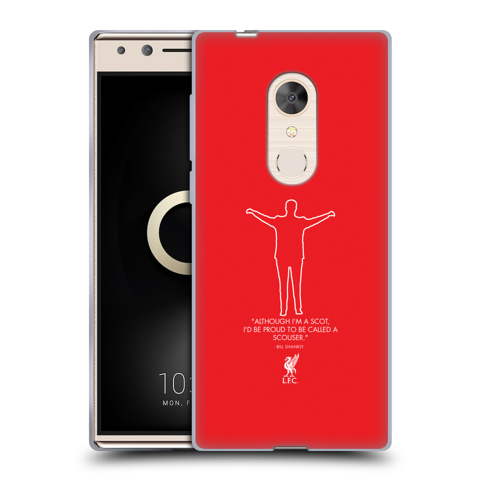 OFFICIAL LIVERPOOL FOOTBALL CLUB BILL SHANKLY QUOTES GEL CASE FOR ALCATEL PHONES - Picture 19 of 19
