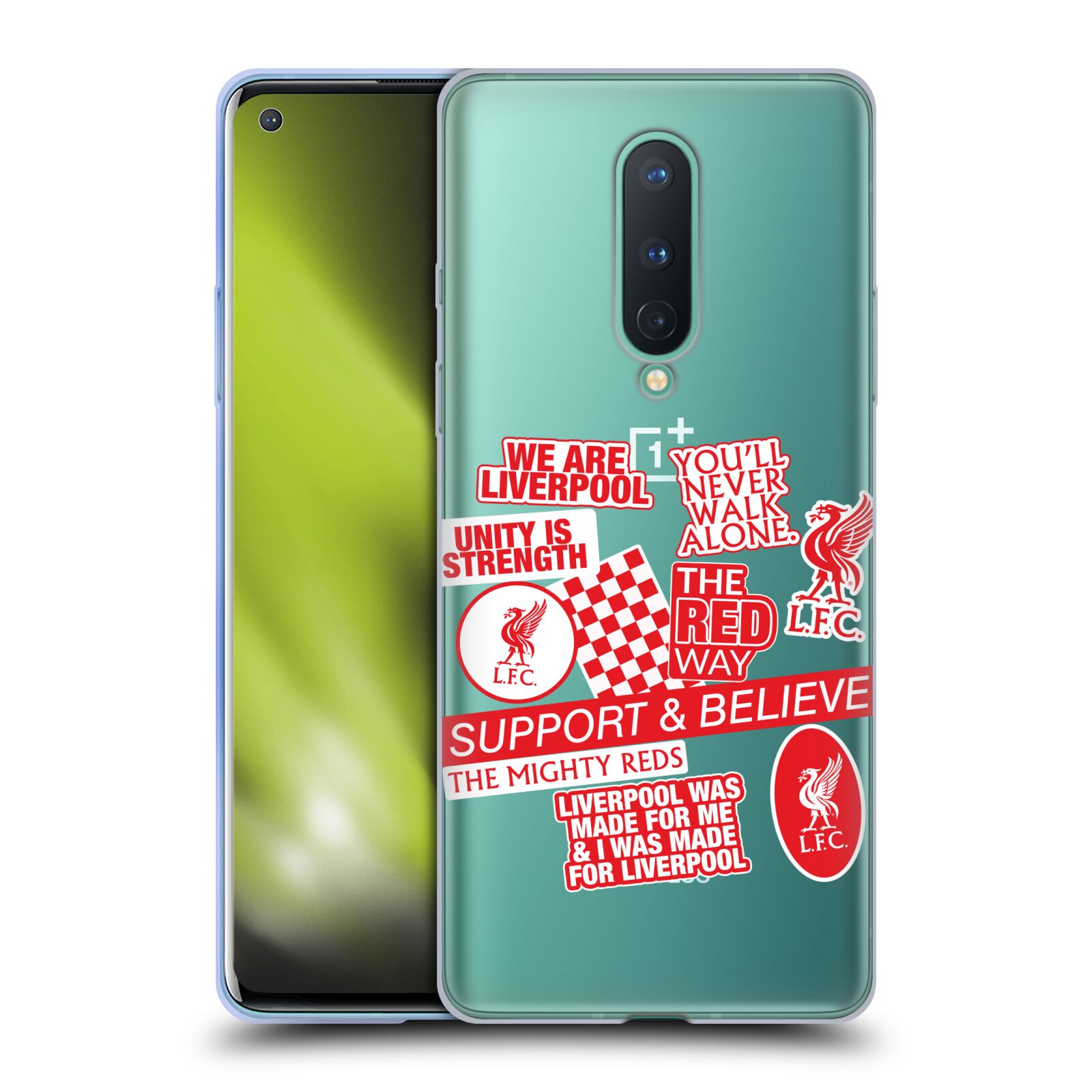 FUNDA DE GEL OFICIAL DE SOUVENIRS DE CLUB DE FÚTBOL LIVERPOOL PARA TELÉFONOS GOOGLE ONEPLUS - Imagen 8 de 9
