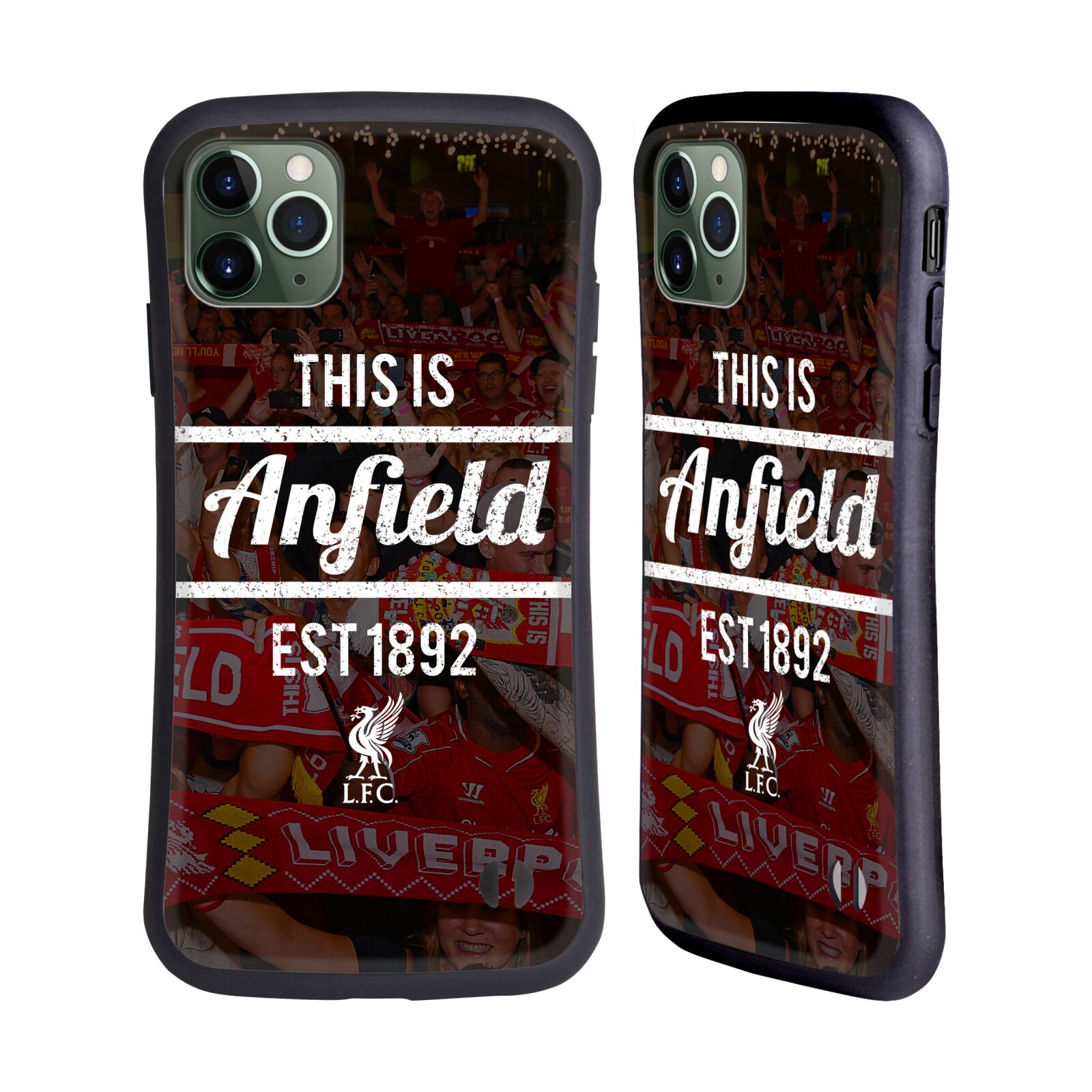 LIVERPOOL FC LFC THIS IS ANFIELD HYBRID CASE FOR APPLE iPHONES PHONES - Picture 8 of 17