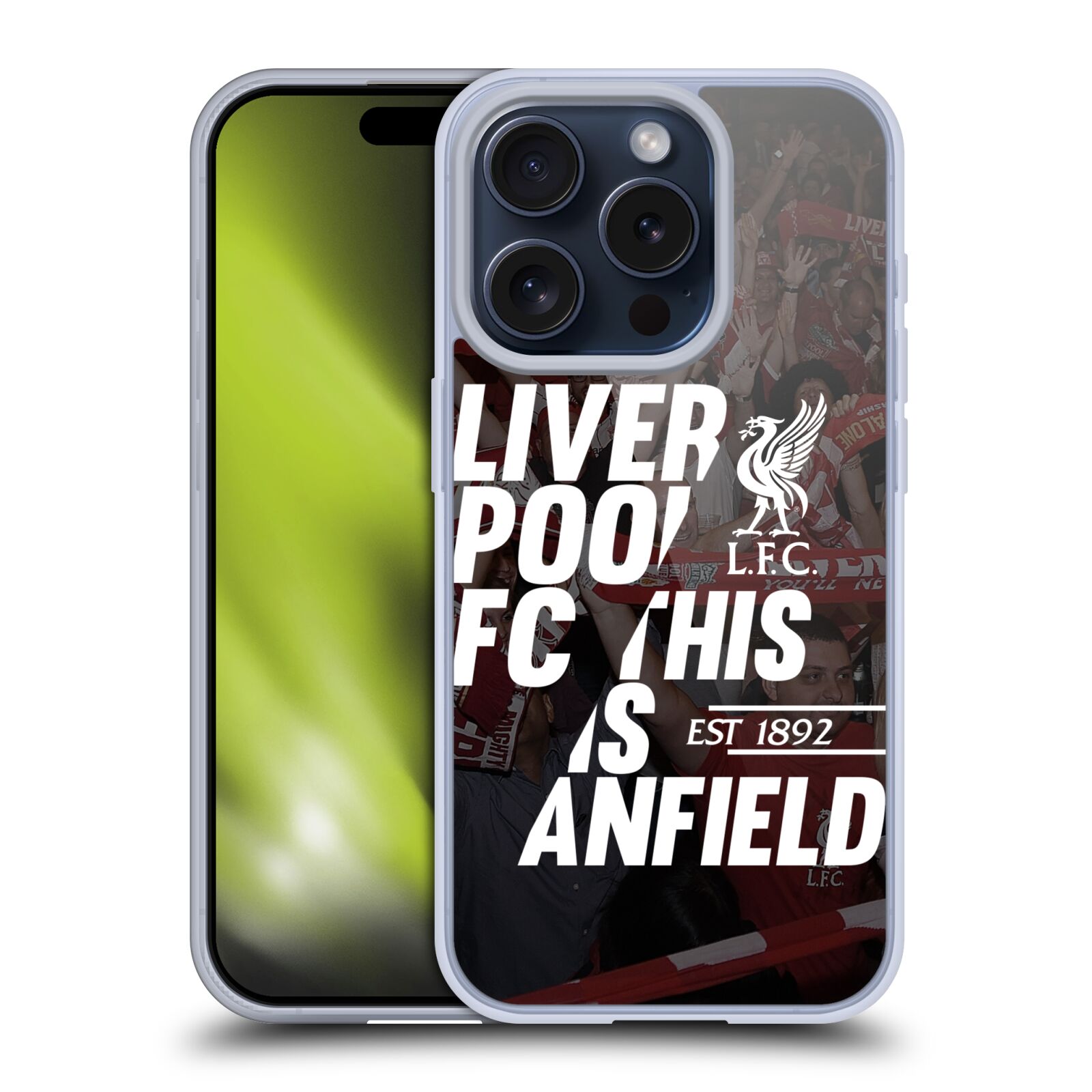 LIVERPOOL FC LFC ANFIELD GEL CASE COMPATIBLE WITH APPLE iPHONE PHONES/MAGSAFE - Picture 10 of 17