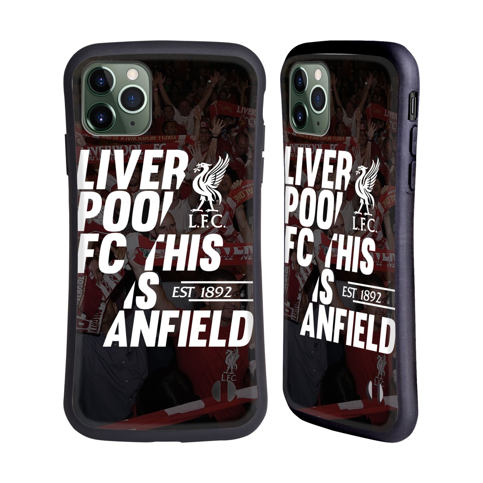 LIVERPOOL FC LFC THIS IS ANFIELD HYBRID CASE FOR APPLE iPHONES PHONES - Picture 10 of 17