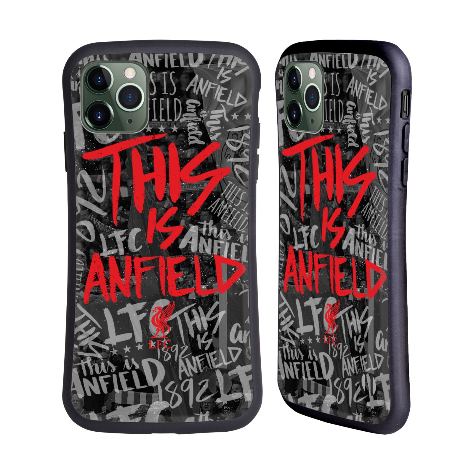 LIVERPOOL FC LFC THIS IS ANFIELD HYBRID CASE FOR APPLE iPHONES PHONES - Picture 11 of 17