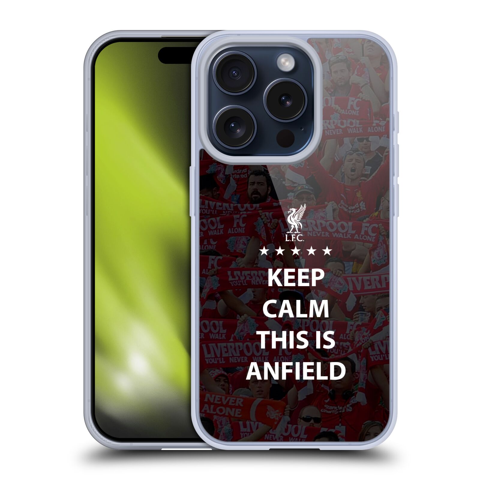 LIVERPOOL FC LFC ANFIELD GEL CASE COMPATIBLE WITH APPLE iPHONE PHONES/MAGSAFE - Picture 12 of 17