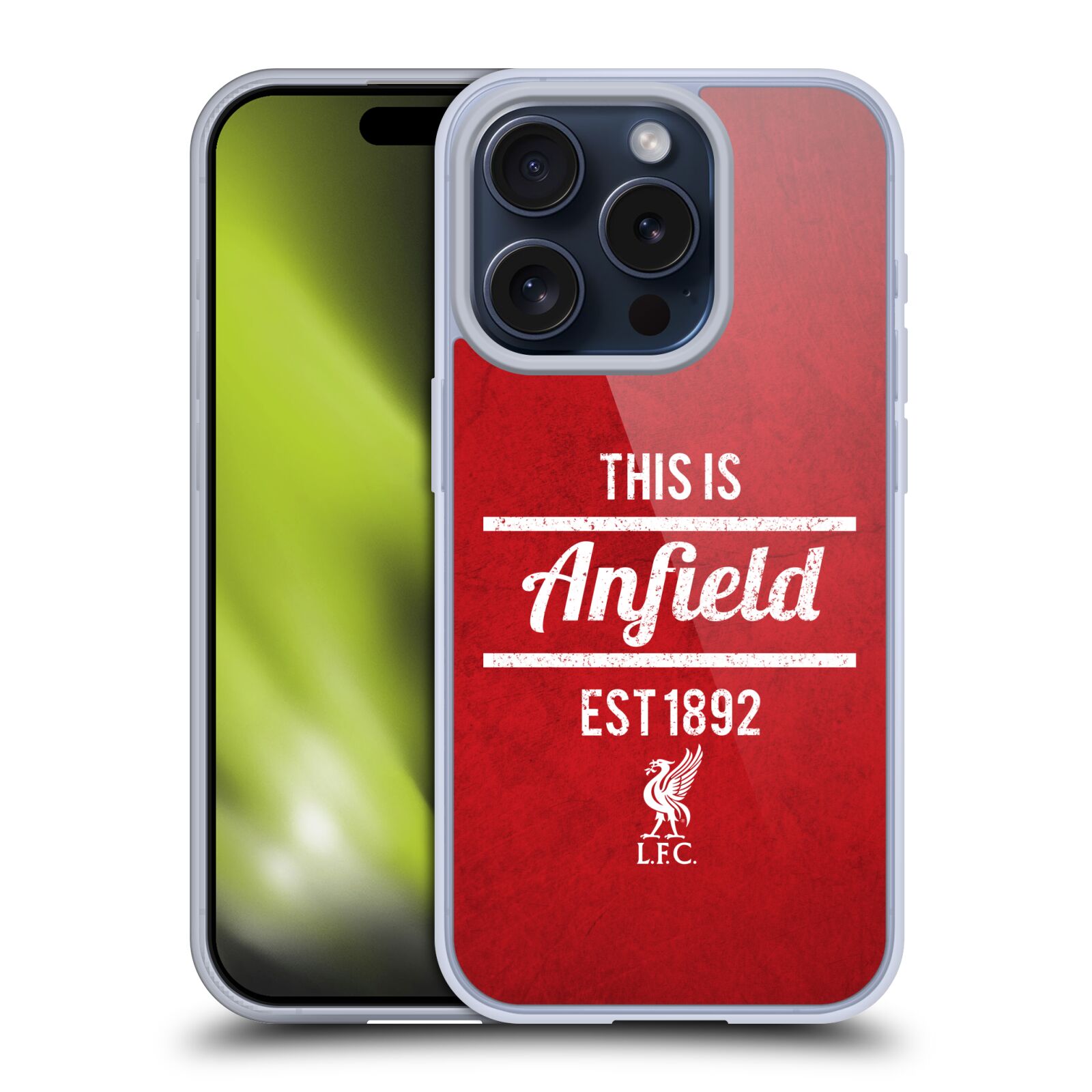 LIVERPOOL FC LFC ANFIELD GEL CASE COMPATIBLE WITH APPLE iPHONE PHONES/MAGSAFE - Picture 14 of 17