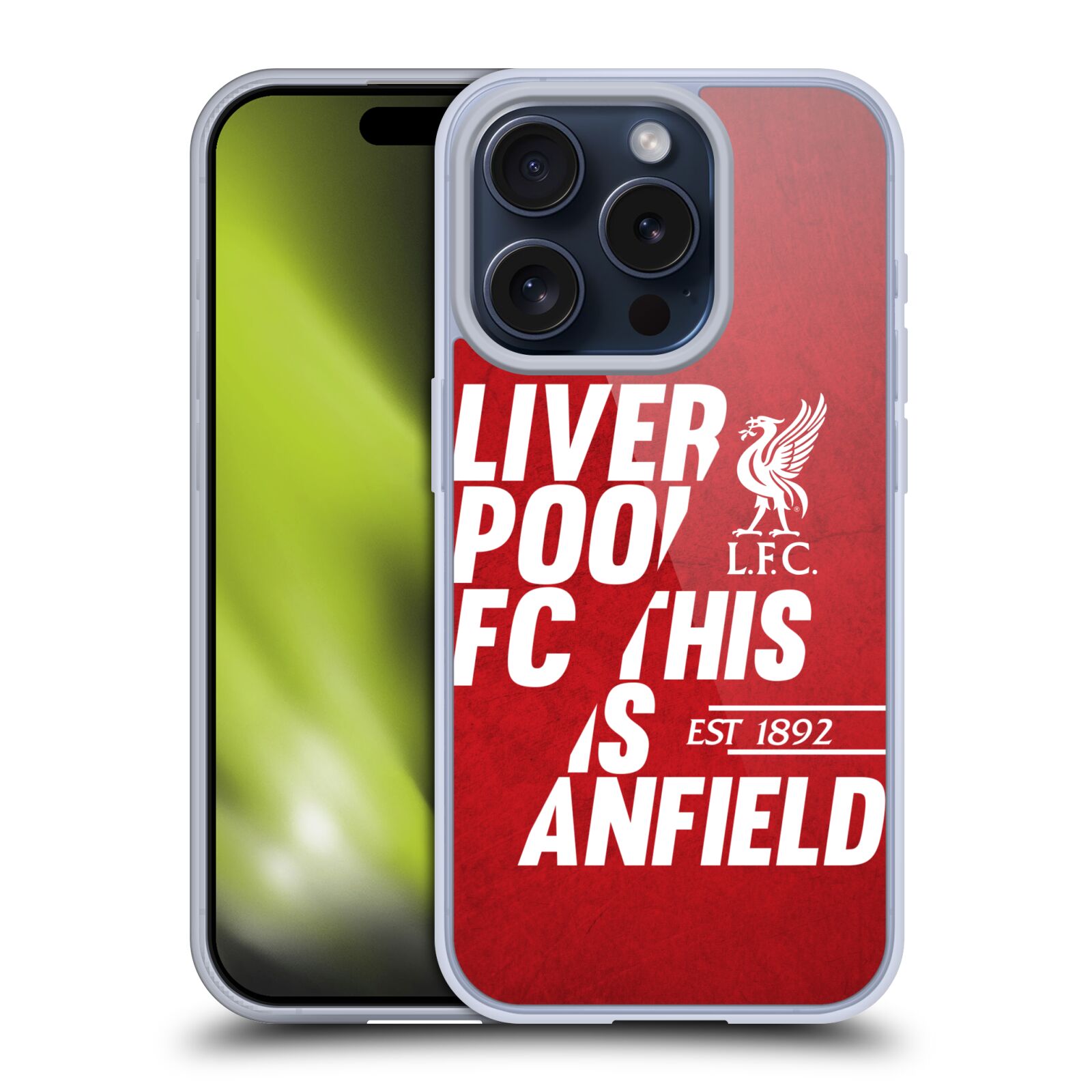 LIVERPOOL FC LFC ANFIELD GEL CASE COMPATIBLE WITH APPLE iPHONE PHONES/MAGSAFE - Picture 16 of 17