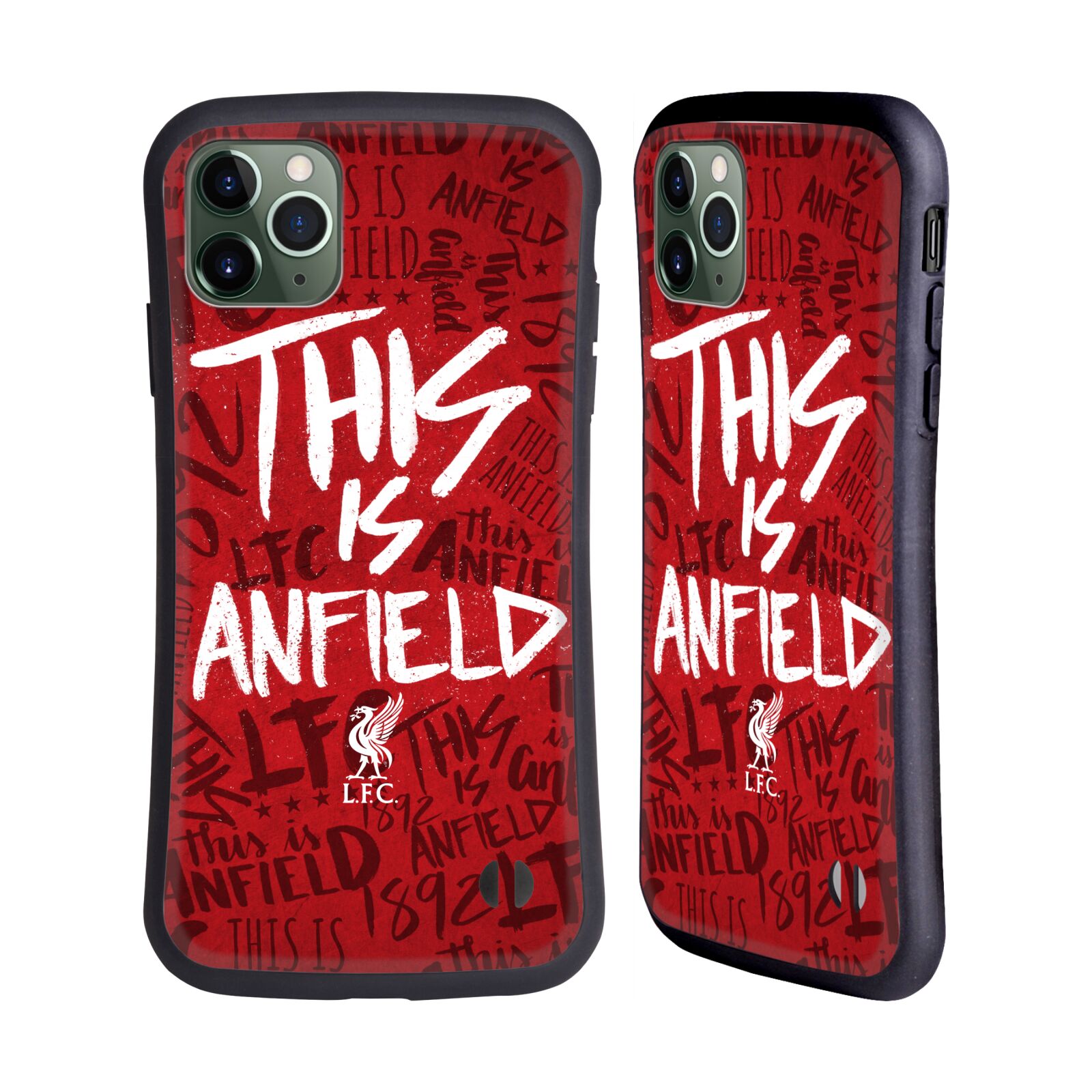 LIVERPOOL FC LFC THIS IS ANFIELD HYBRID CASE FOR APPLE iPHONES PHONES - Picture 17 of 17
