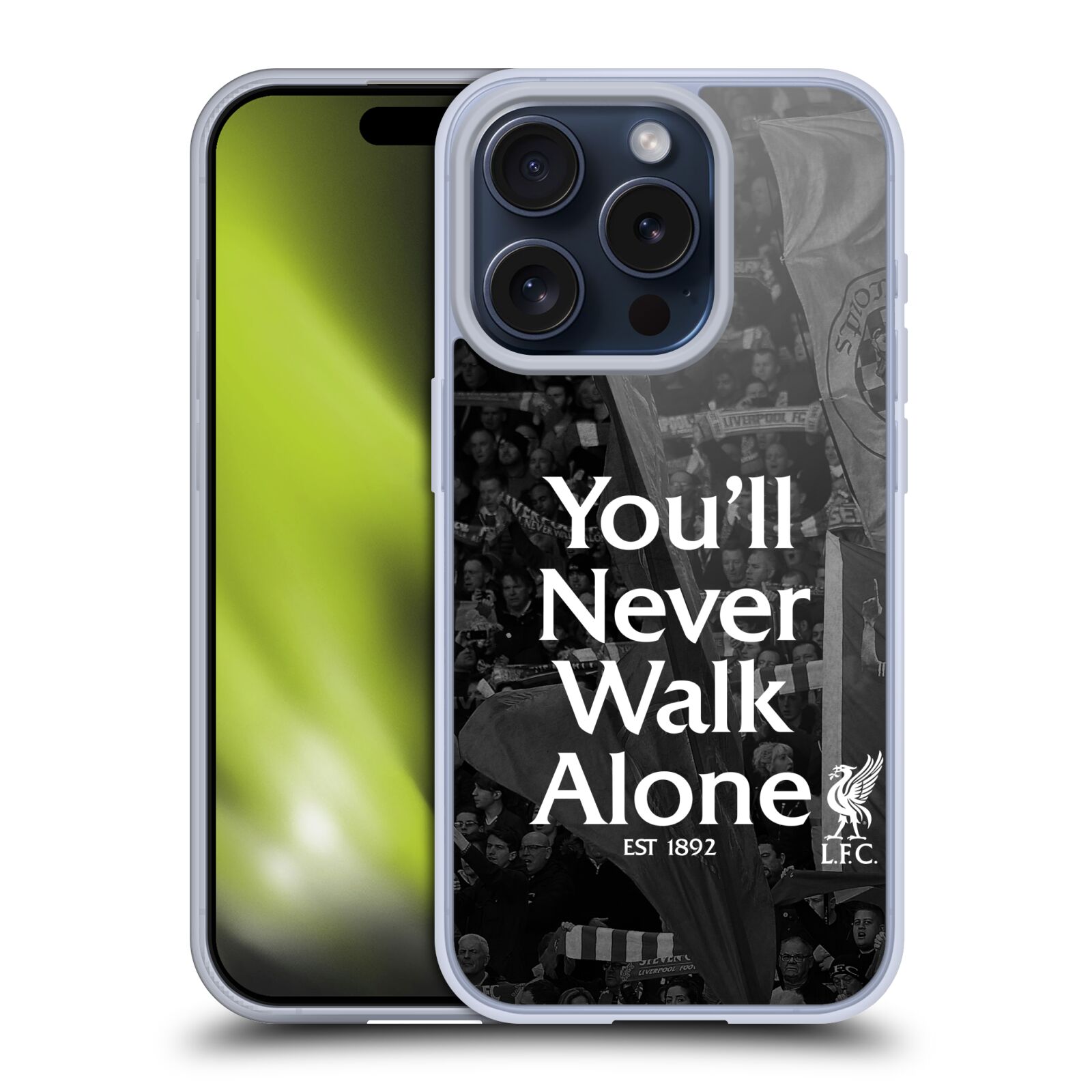 LIVERPOOL FC LFC YOU'LL NEVER WALK ALONE GEL CASE FOR APPLE iPHONE PHONES - Picture 8 of 15