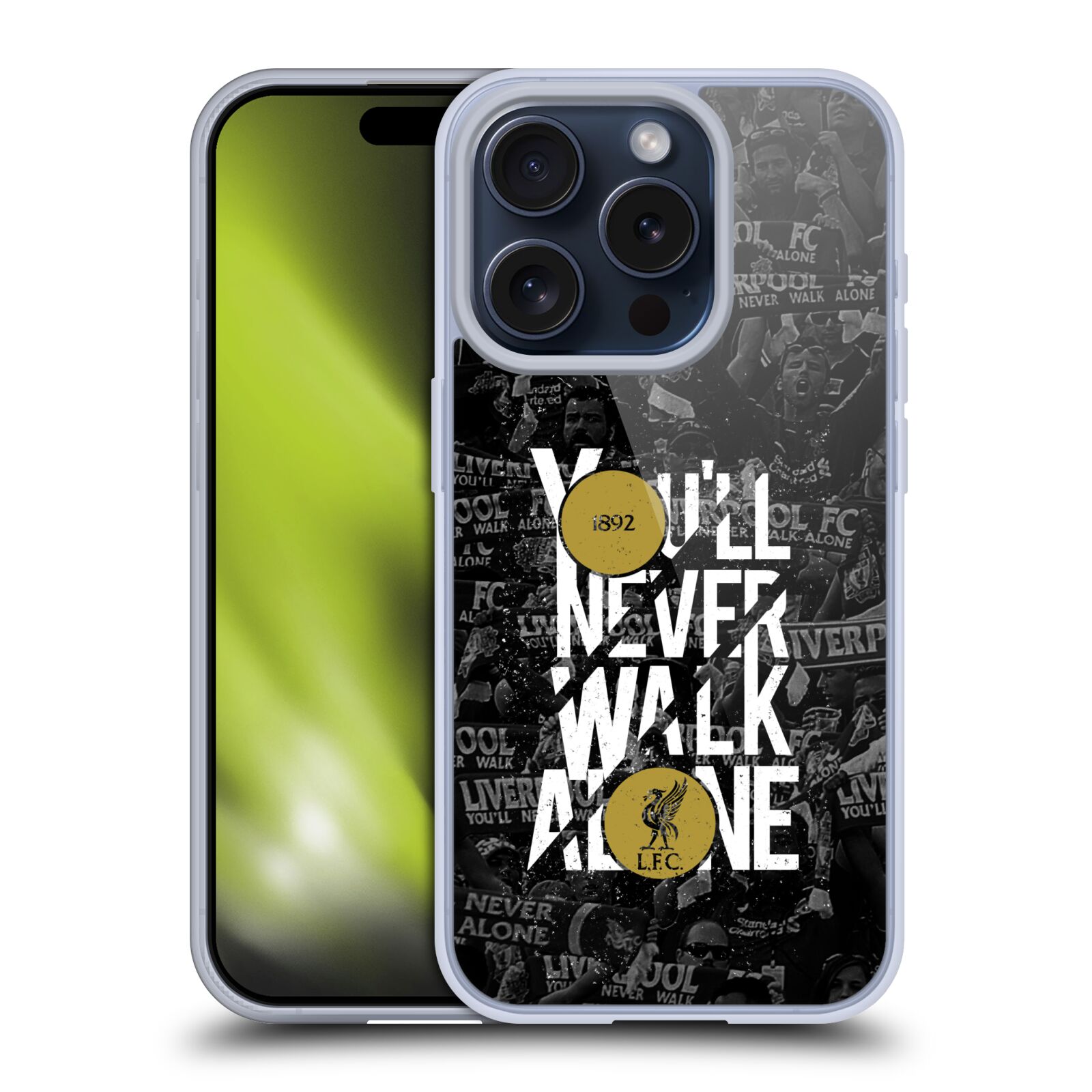 LIVERPOOL FC LFC YOU'LL NEVER WALK ALONE GEL CASE FOR APPLE iPHONE PHONES - Picture 12 of 15