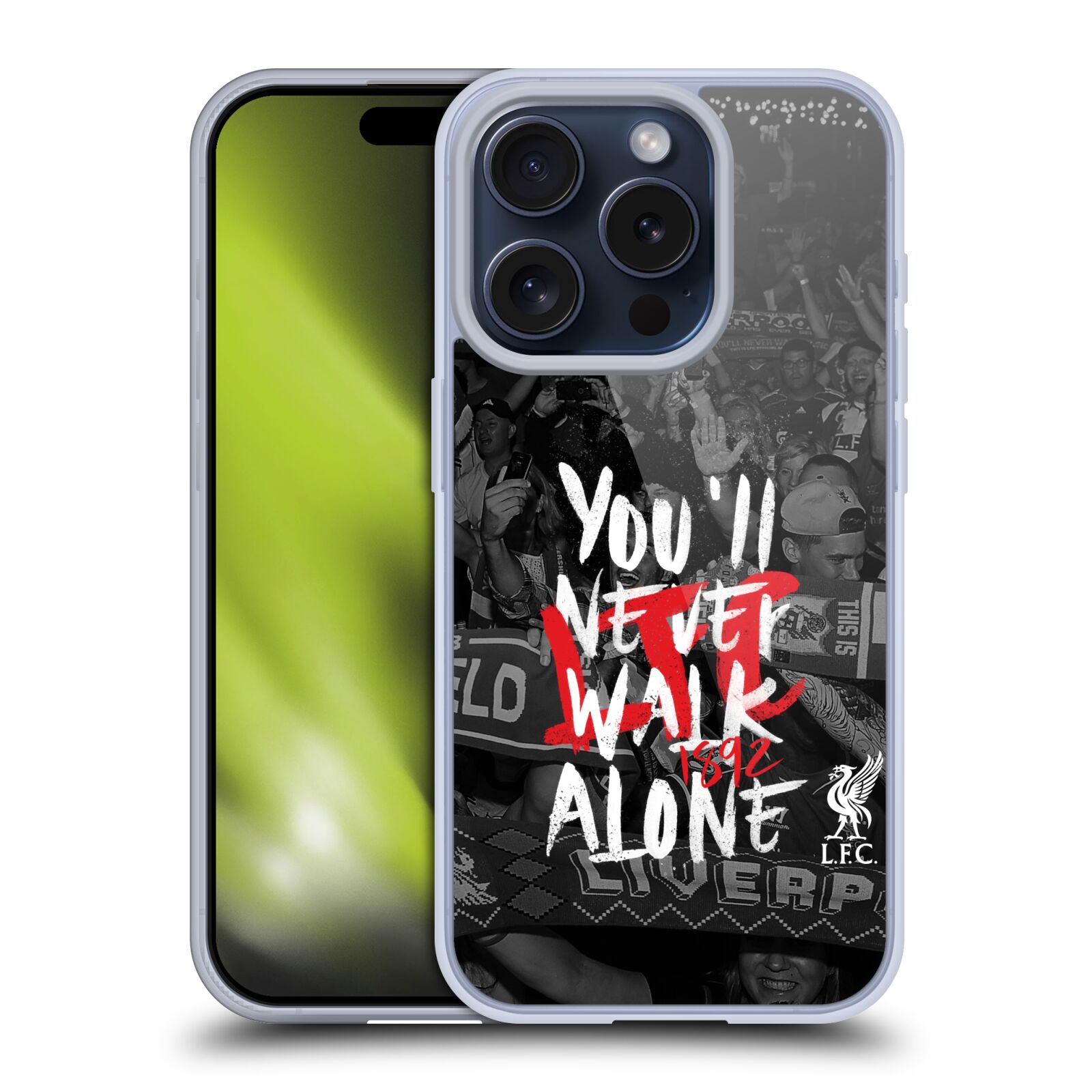 LIVERPOOL FC LFC YOU'LL NEVER WALK ALONE GEL CASE FOR APPLE iPHONE PHONES - Picture 13 of 15