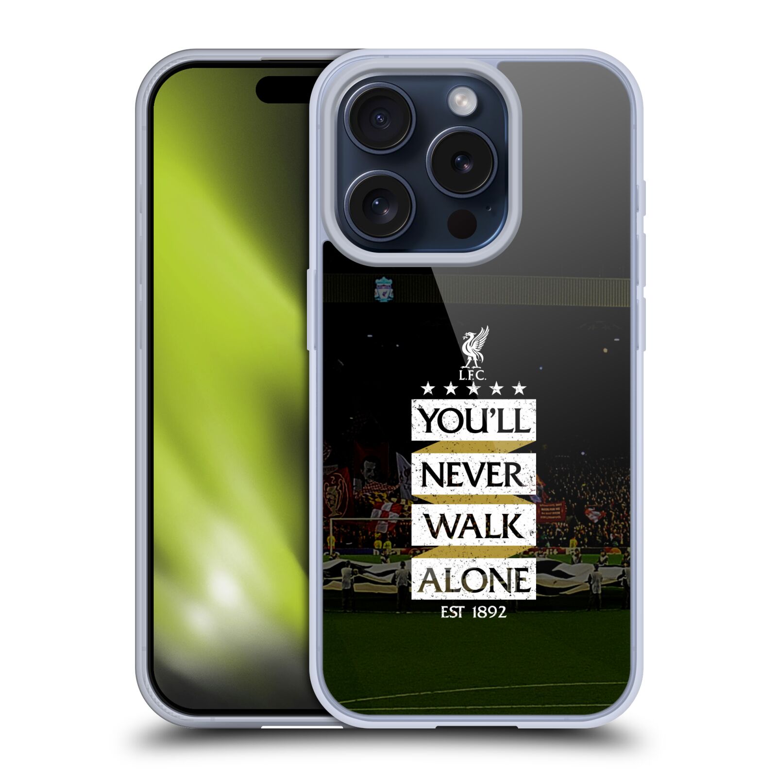 LIVERPOOL FC LFC YOU'LL NEVER WALK ALONE GEL CASE FOR APPLE iPHONE PHONES - Picture 14 of 15