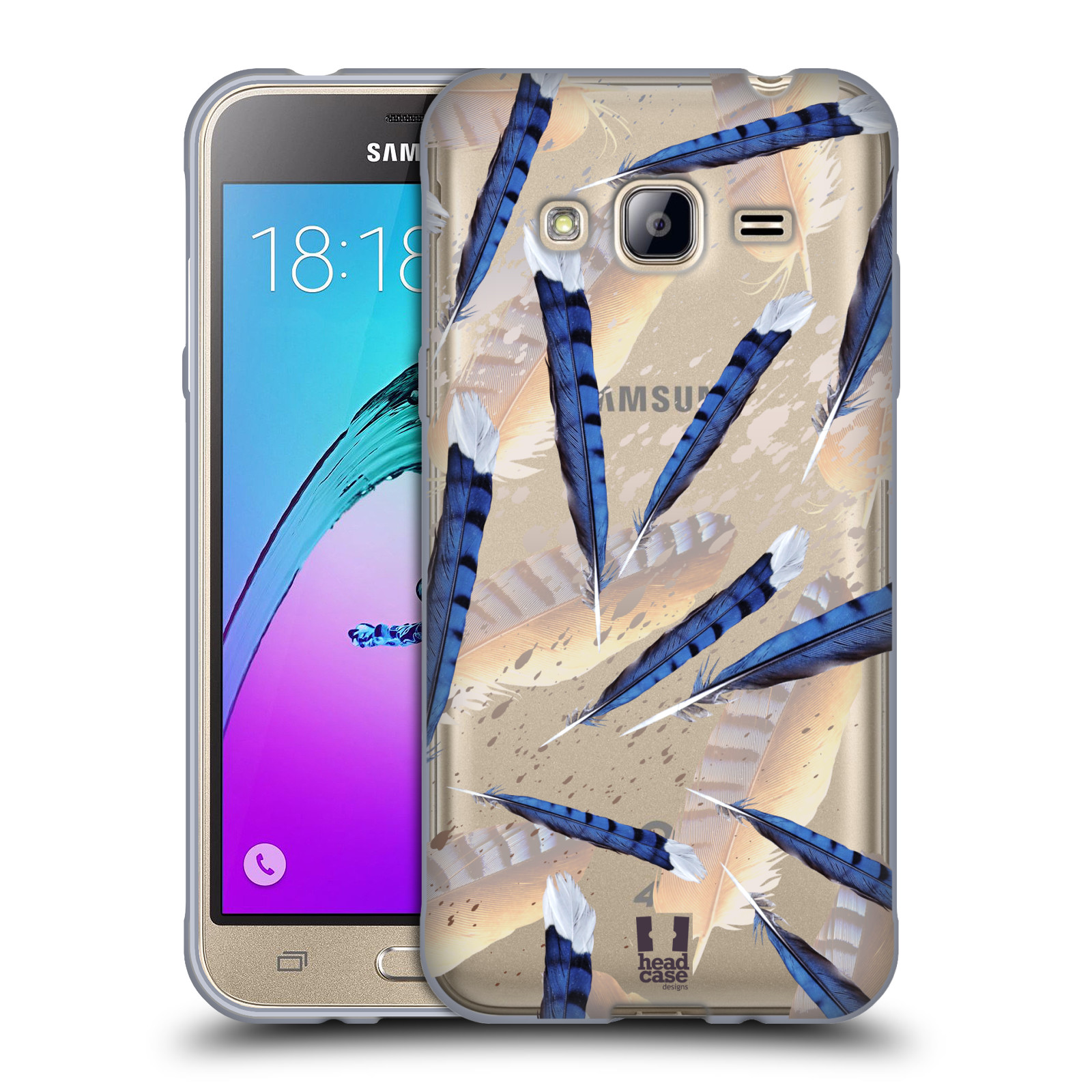 HEAD CASE DESIGNS LIGHT AS A FEATHER SOFT GEL CASE FOR SAMSUNG PHONES 3 - Picture 8 of 11