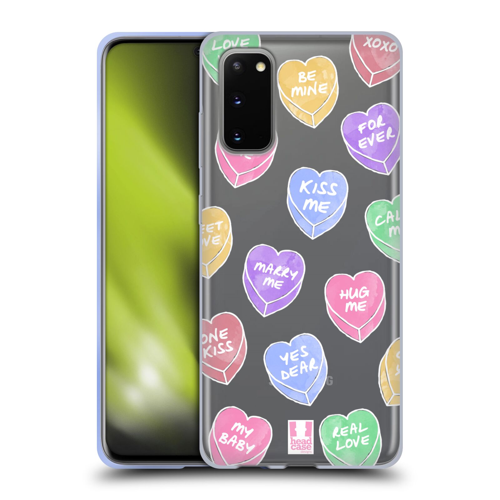 HEAD CASE DESIGNS LOVELY HEARTS SOFT GEL CASE FOR SAMSUNG PHONES 1 - Picture 12 of 15