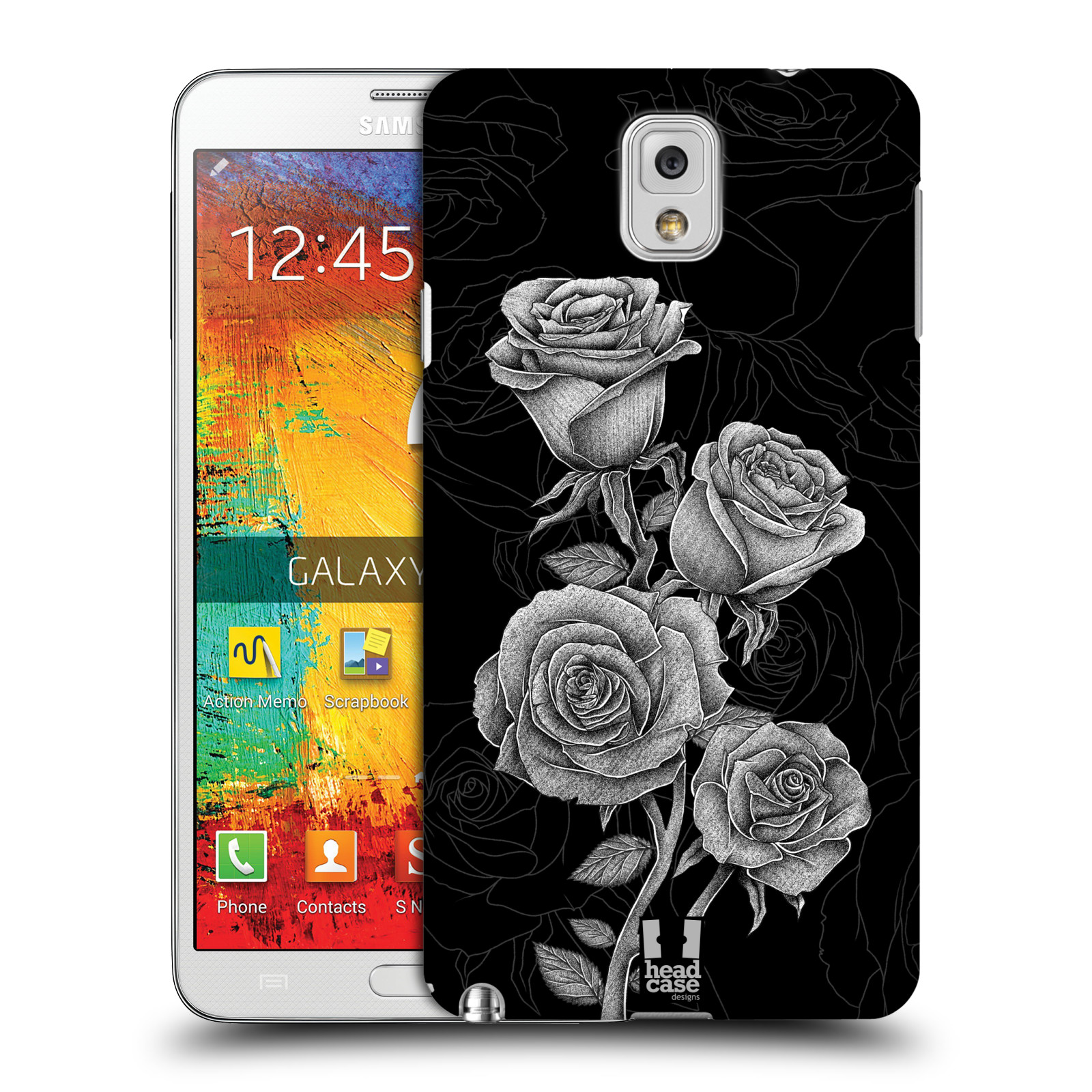 HEAD CASE DESIGNS LITHOGRAPHIC BLOOMS HARD BACK CASE FOR SAMSUNG PHONES 2 - Picture 10 of 11