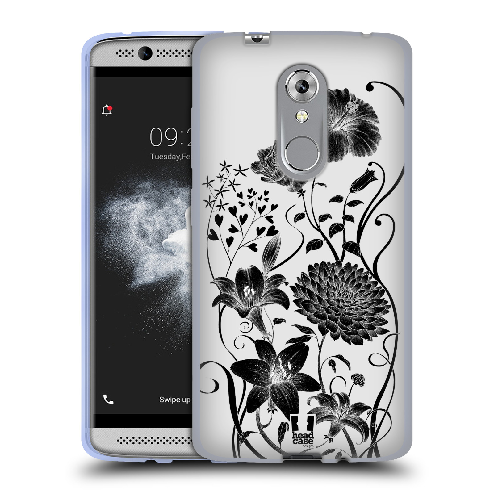HEAD CASE DESIGNS LITHOGRAPHIC BLOOMS SOFT GEL CASE & WALLPAPER FOR ZTE PHONES - 第 9/9 張圖片