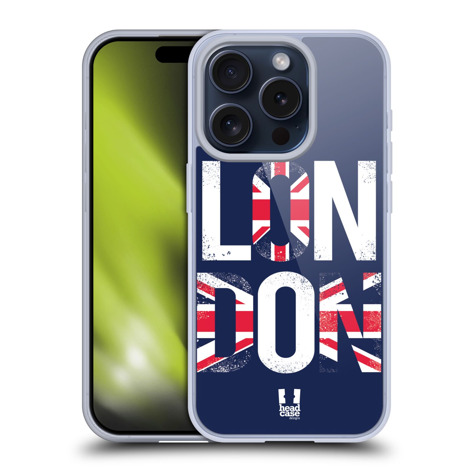 HEAD CASE LONDON PRINTS CUSTODIA COVER MORBIDA IN GEL PER APPLE iPHONE TELEFONI - Foto 8 di 8