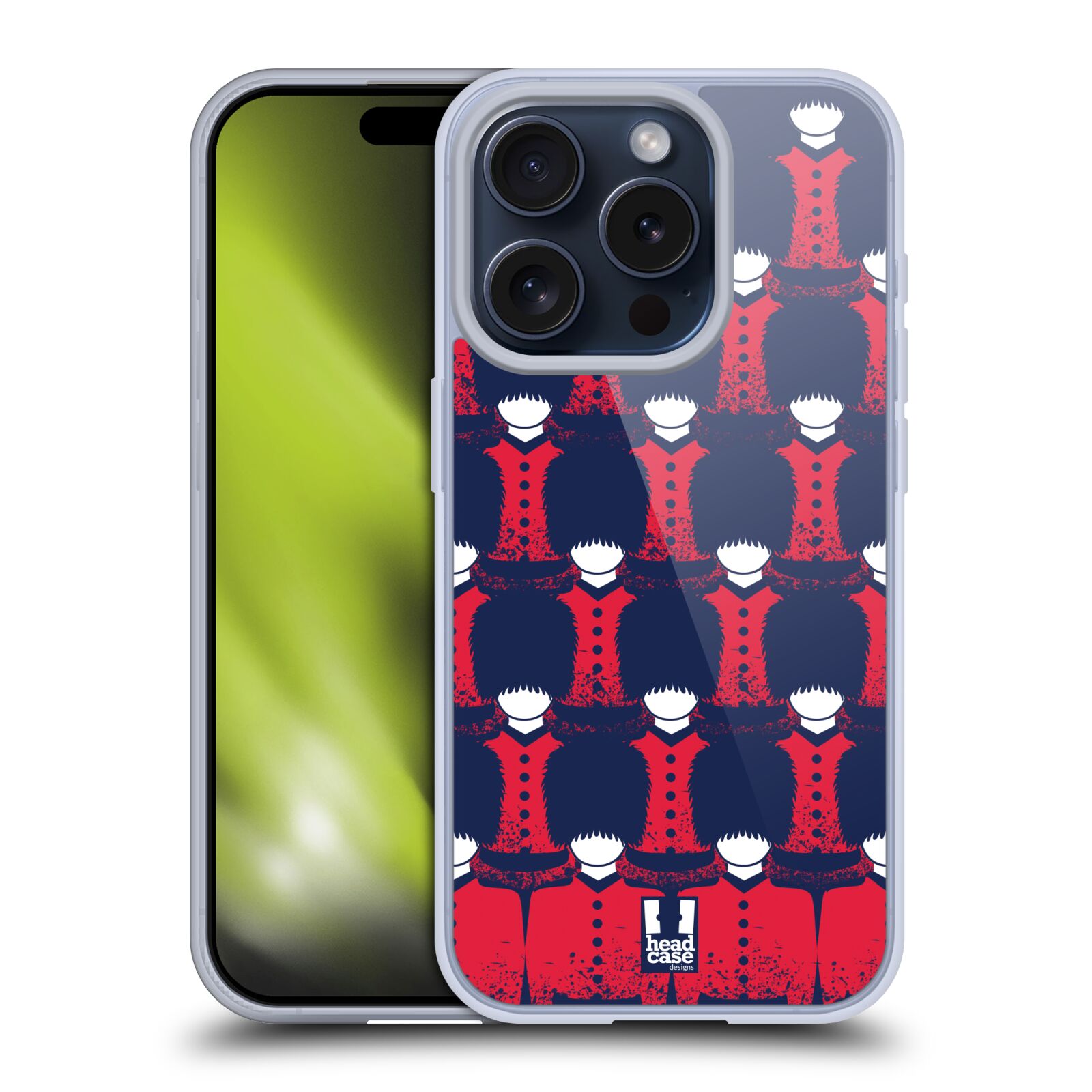 HEAD CASE LONDON PRINTS CUSTODIA COVER MORBIDA IN GEL PER APPLE iPHONE TELEFONI - Foto 4 di 8