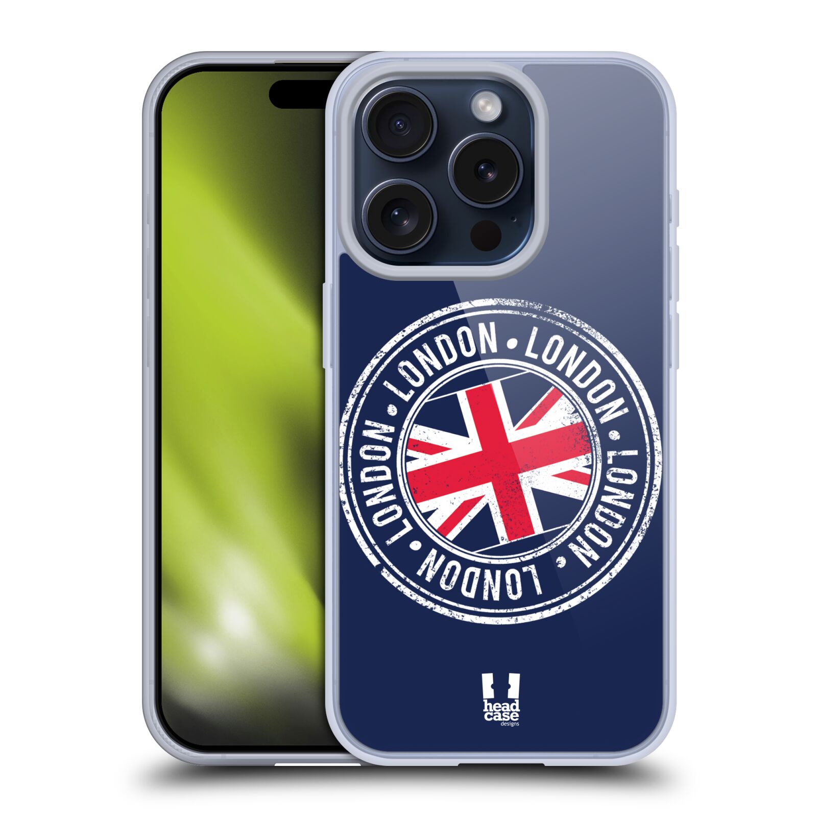 HEAD CASE LONDON PRINTS CUSTODIA COVER MORBIDA IN GEL PER APPLE iPHONE TELEFONI - Foto 7 di 8
