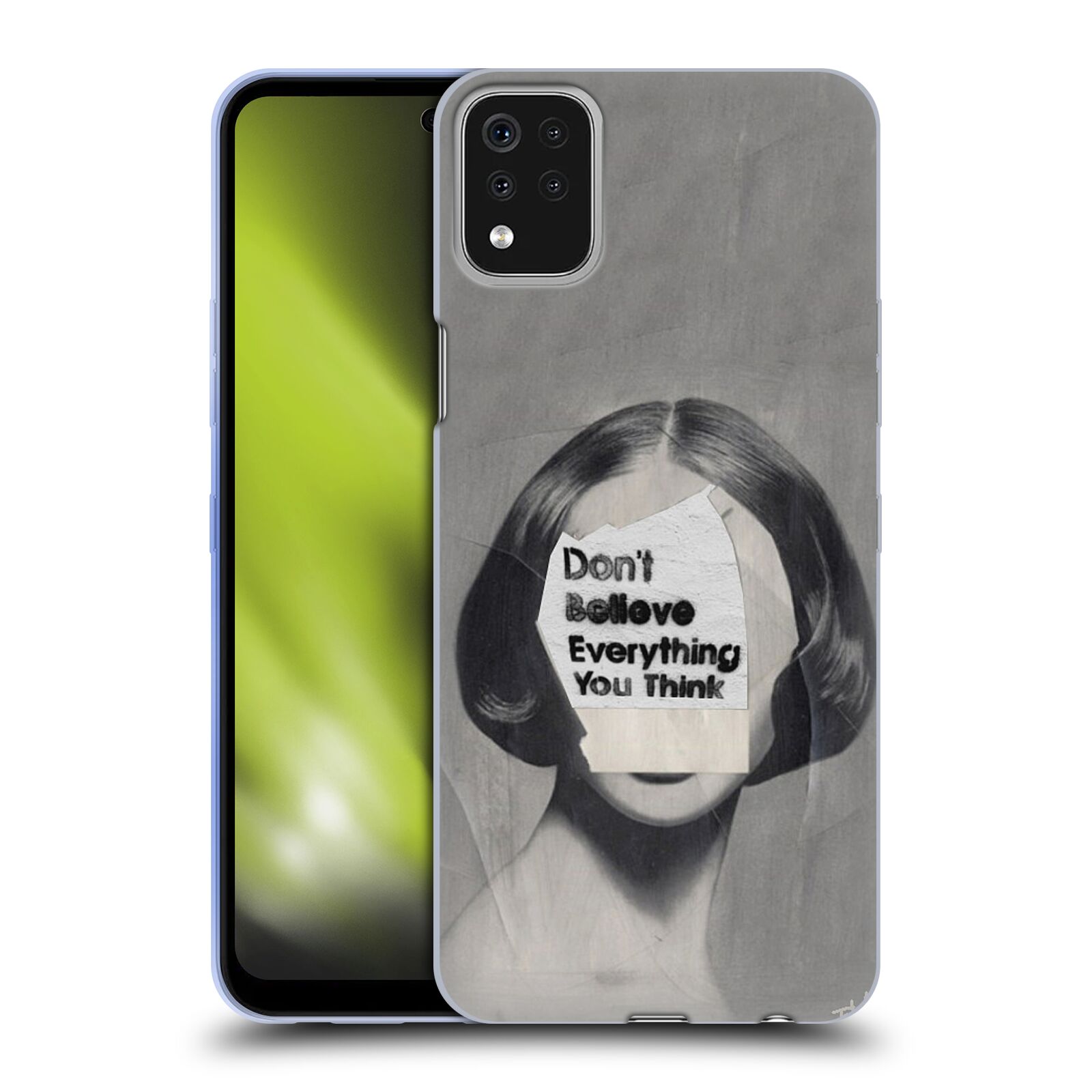 FUNDA OFICIAL DE GEL BLANCO Y NEGRO LOUIJOVERART PARA TELÉFONOS LG 1 - Imagen 8 de 8