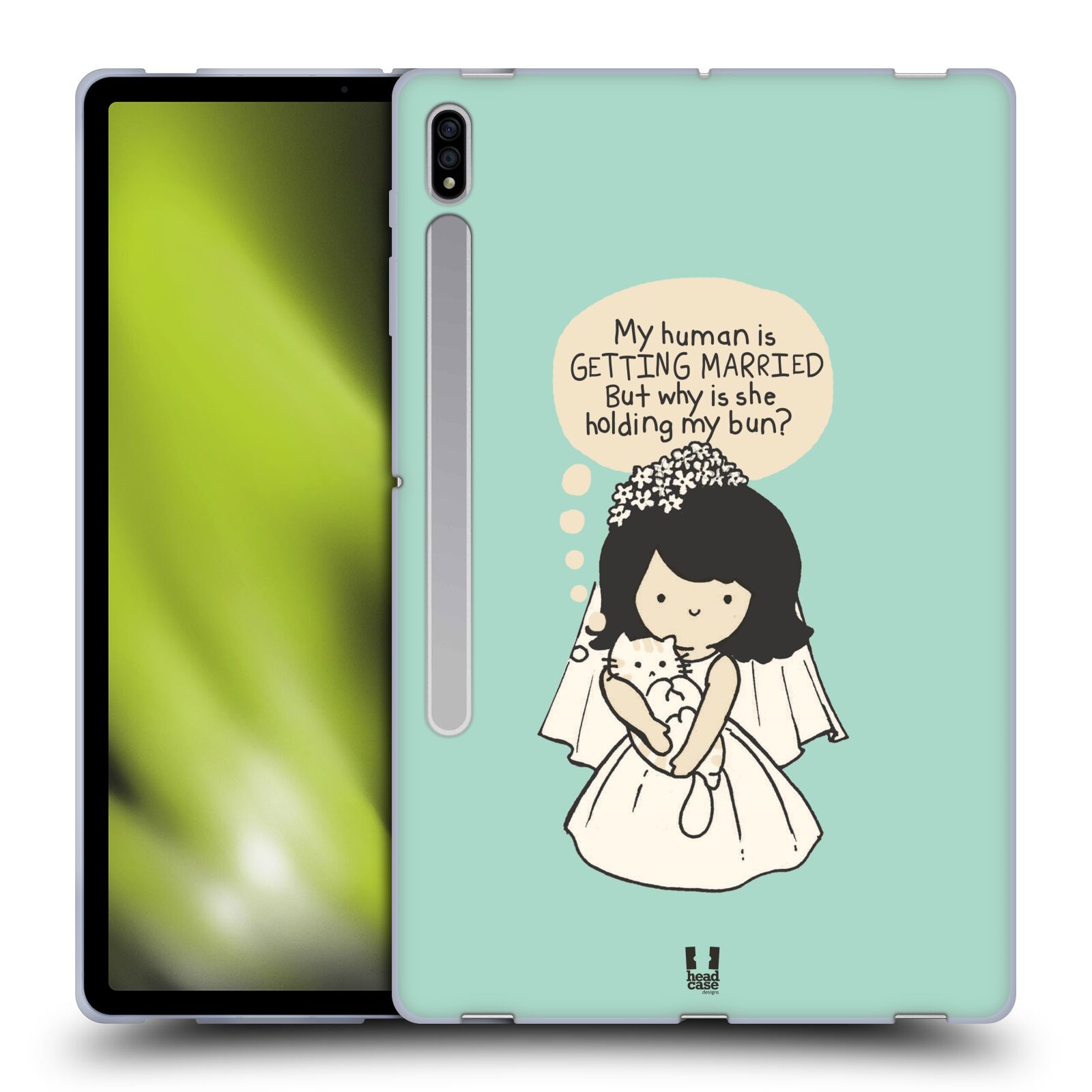 HEAD CASE DESIGNS LOVE STRUCK SOFT GEL CASE FOR SAMSUNG TABLETS 1 - Picture 9 of 13