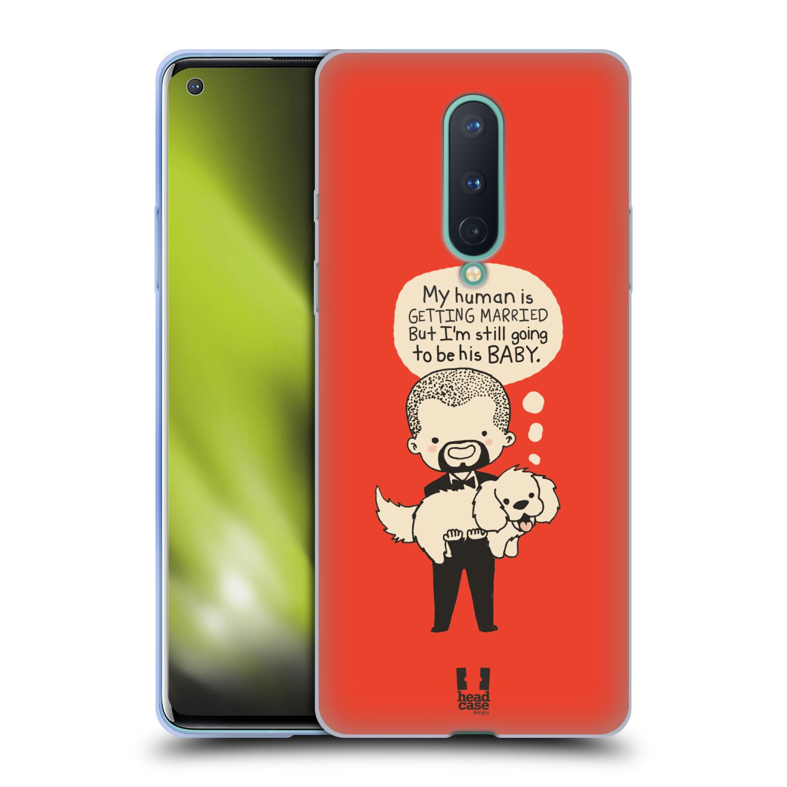 FUNDA HEAD CASE DESIGNS CON DIBUJO DE AMOR SUAVE PARA TELÉFONOS GOOGLE ONEPLUS - Imagen 12 de 13