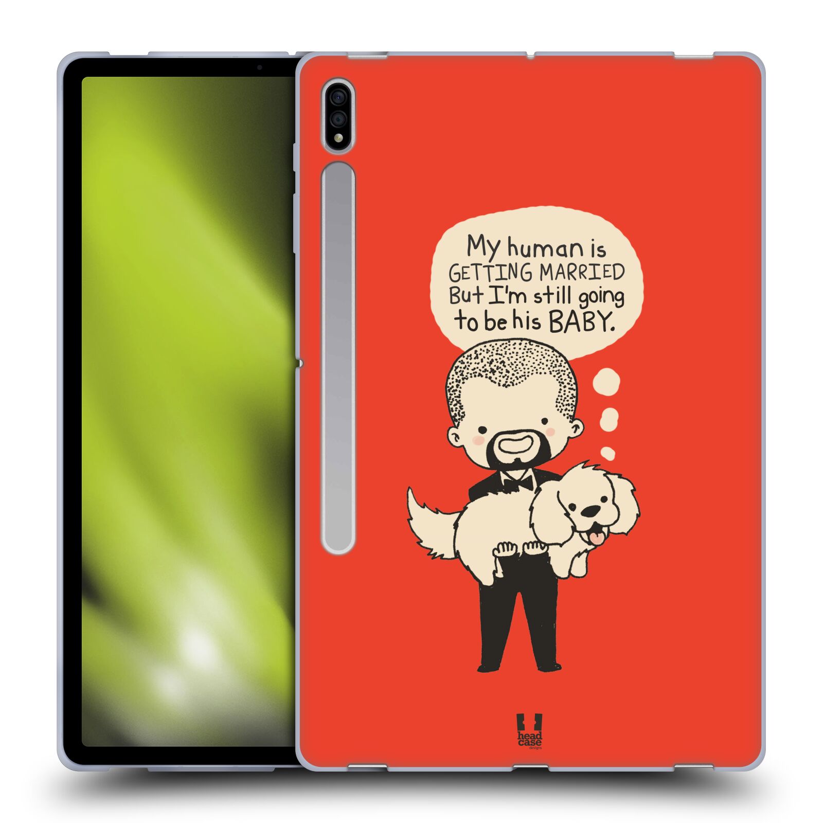 HEAD CASE DESIGNS LOVE STRUCK SOFT GEL CASE FOR SAMSUNG TABLETS 1 - Picture 12 of 13