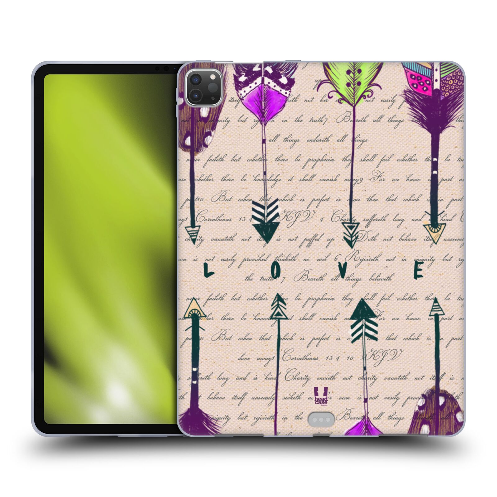 HEAD CASE DESIGNS LOVE FEATHERS SOFT GEL CASE FOR APPLE SAMSUNG KINDLE - Picture 9 of 12