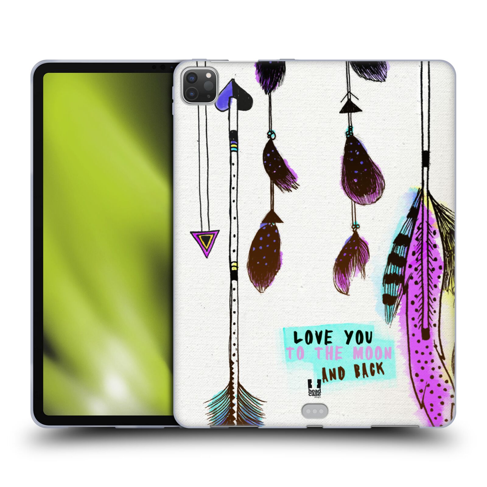 HEAD CASE DESIGNS LOVE FEATHERS SOFT GEL CASE FOR APPLE SAMSUNG KINDLE - Picture 10 of 12
