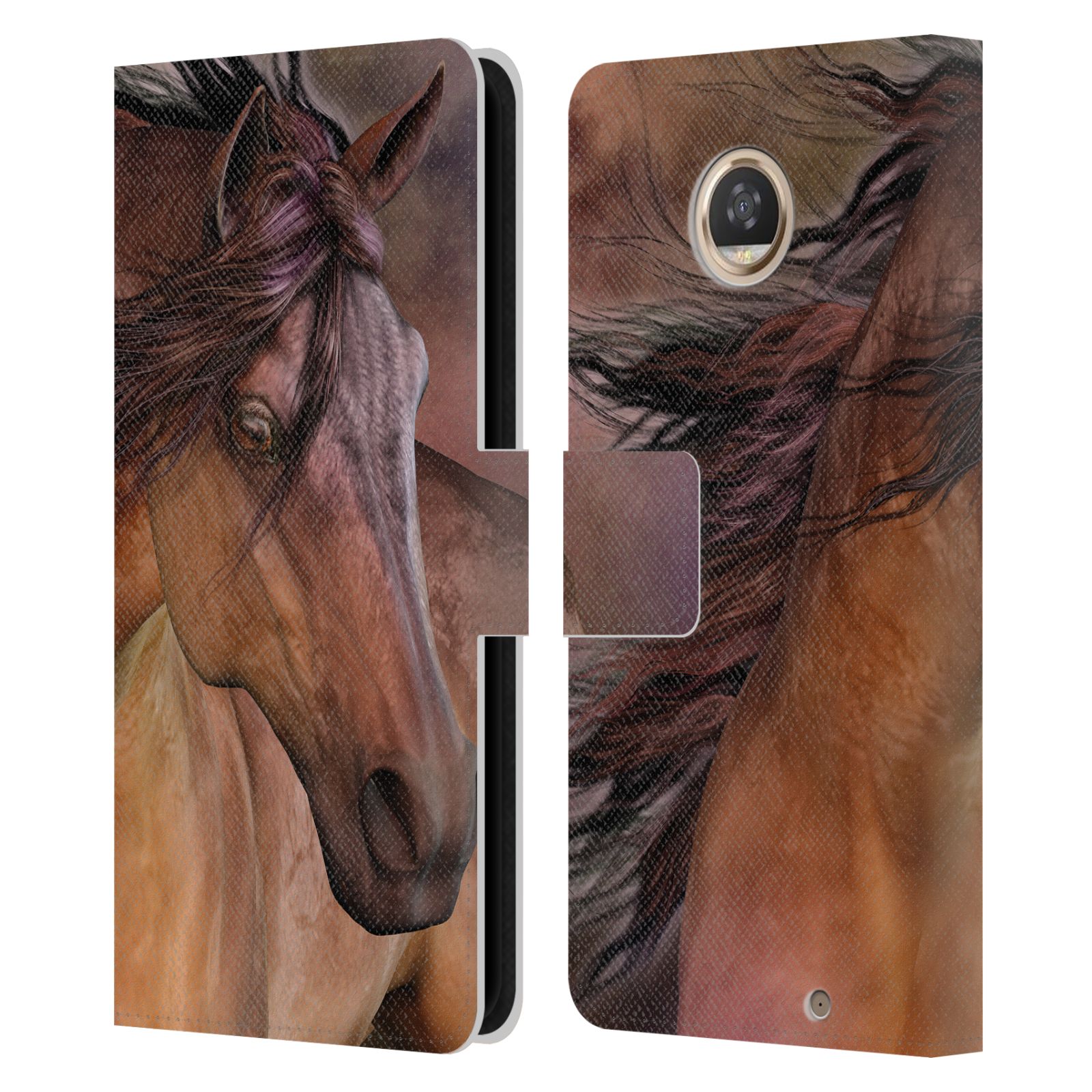 OFFICIAL LAURIE PRINDLE WESTERN STALLION LEATHER BOOK CASE FOR MOTOROLA PHONES - Picture 8 of 16