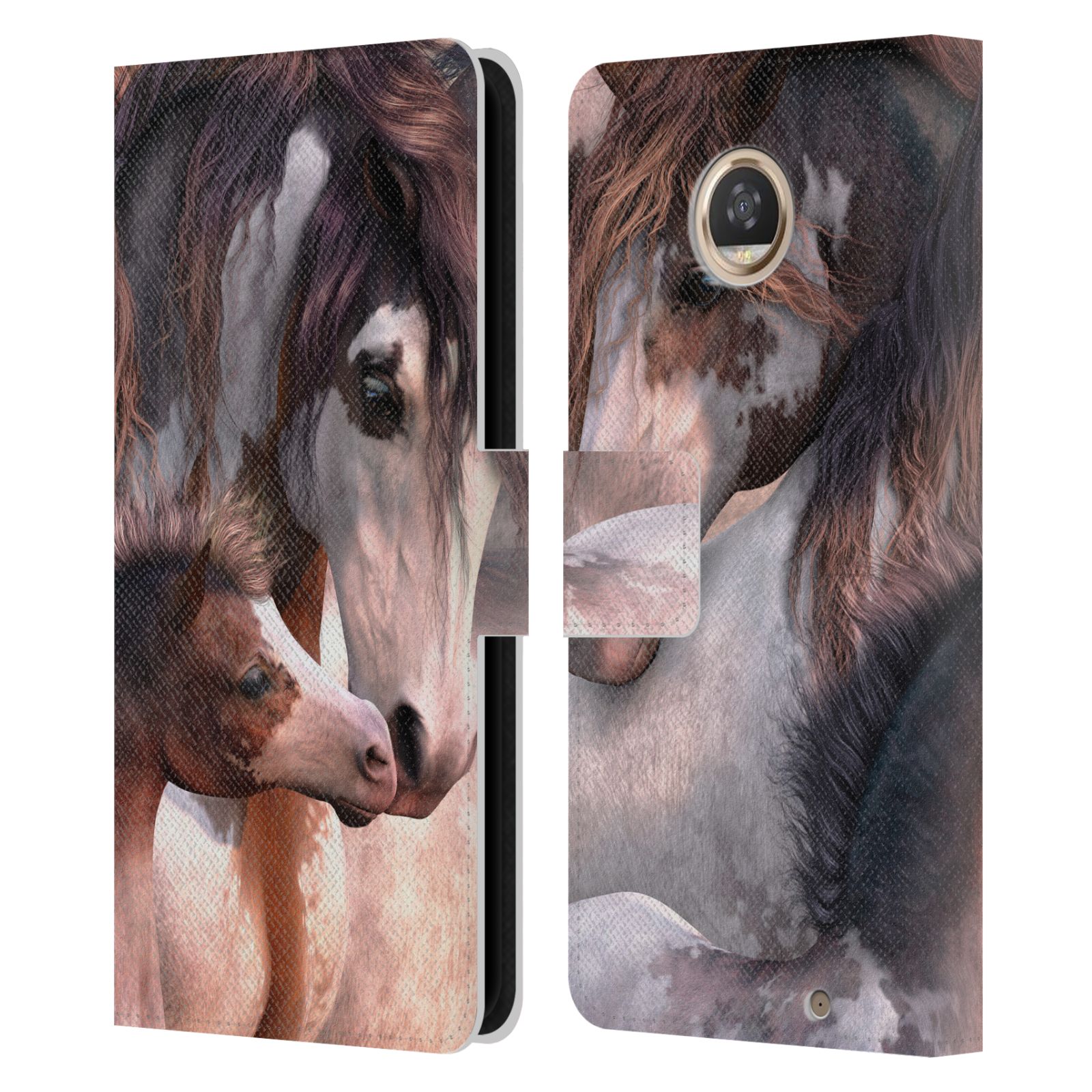 OFFICIAL LAURIE PRINDLE WESTERN STALLION LEATHER BOOK CASE FOR MOTOROLA PHONES - Picture 11 of 16
