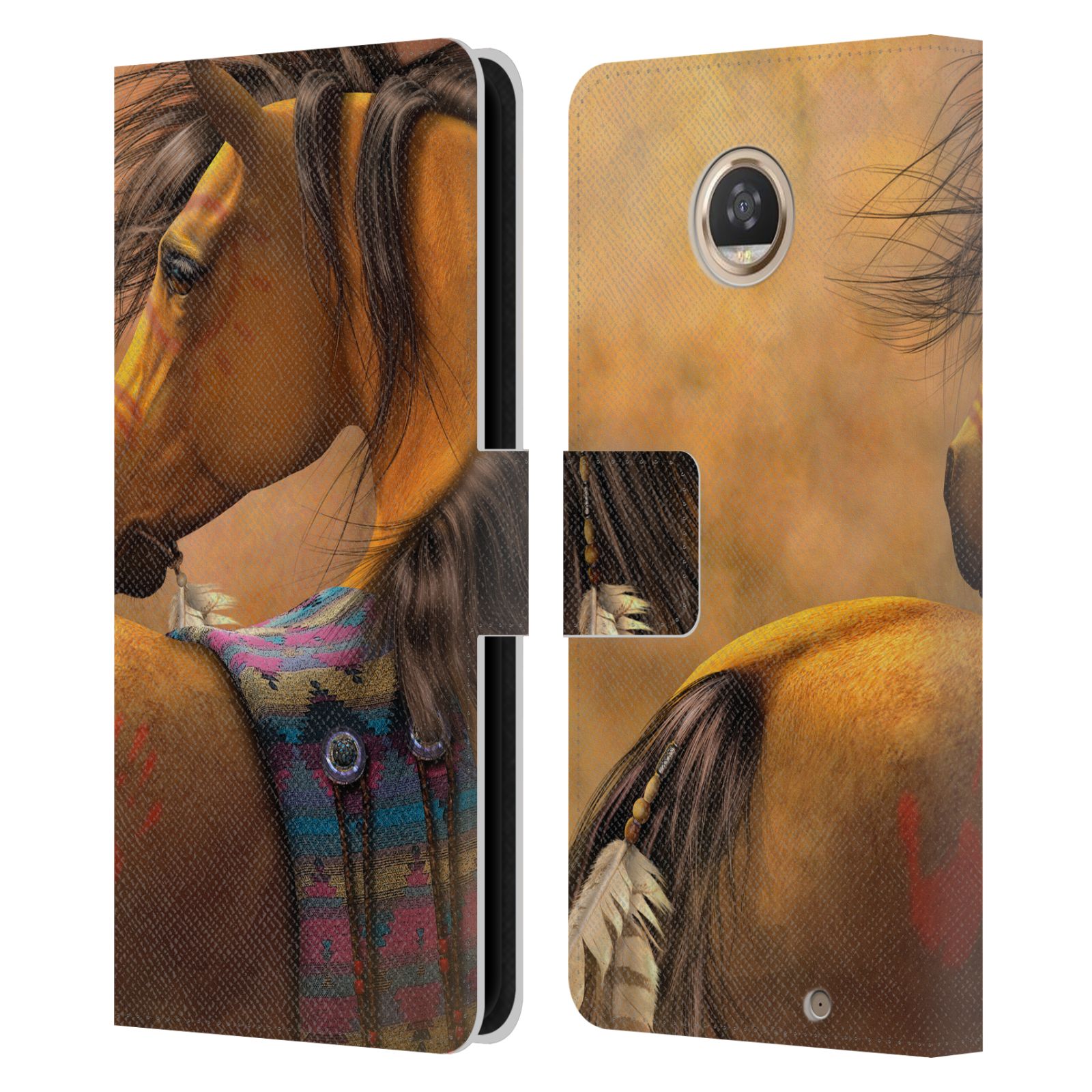 OFFICIAL LAURIE PRINDLE WESTERN STALLION LEATHER BOOK CASE FOR MOTOROLA PHONES - Picture 12 of 16