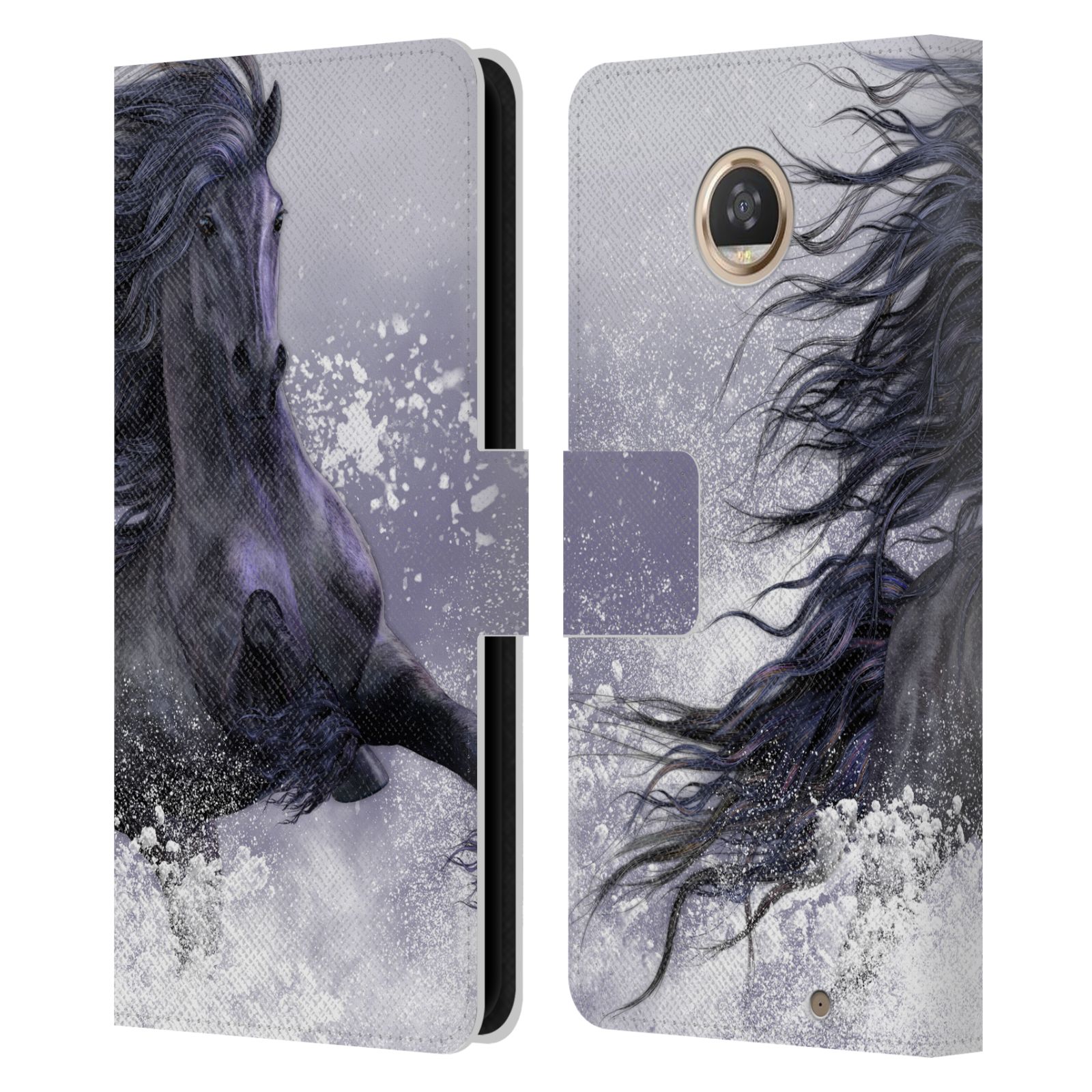 OFFICIAL LAURIE PRINDLE WESTERN STALLION LEATHER BOOK CASE FOR MOTOROLA PHONES - Picture 16 of 16